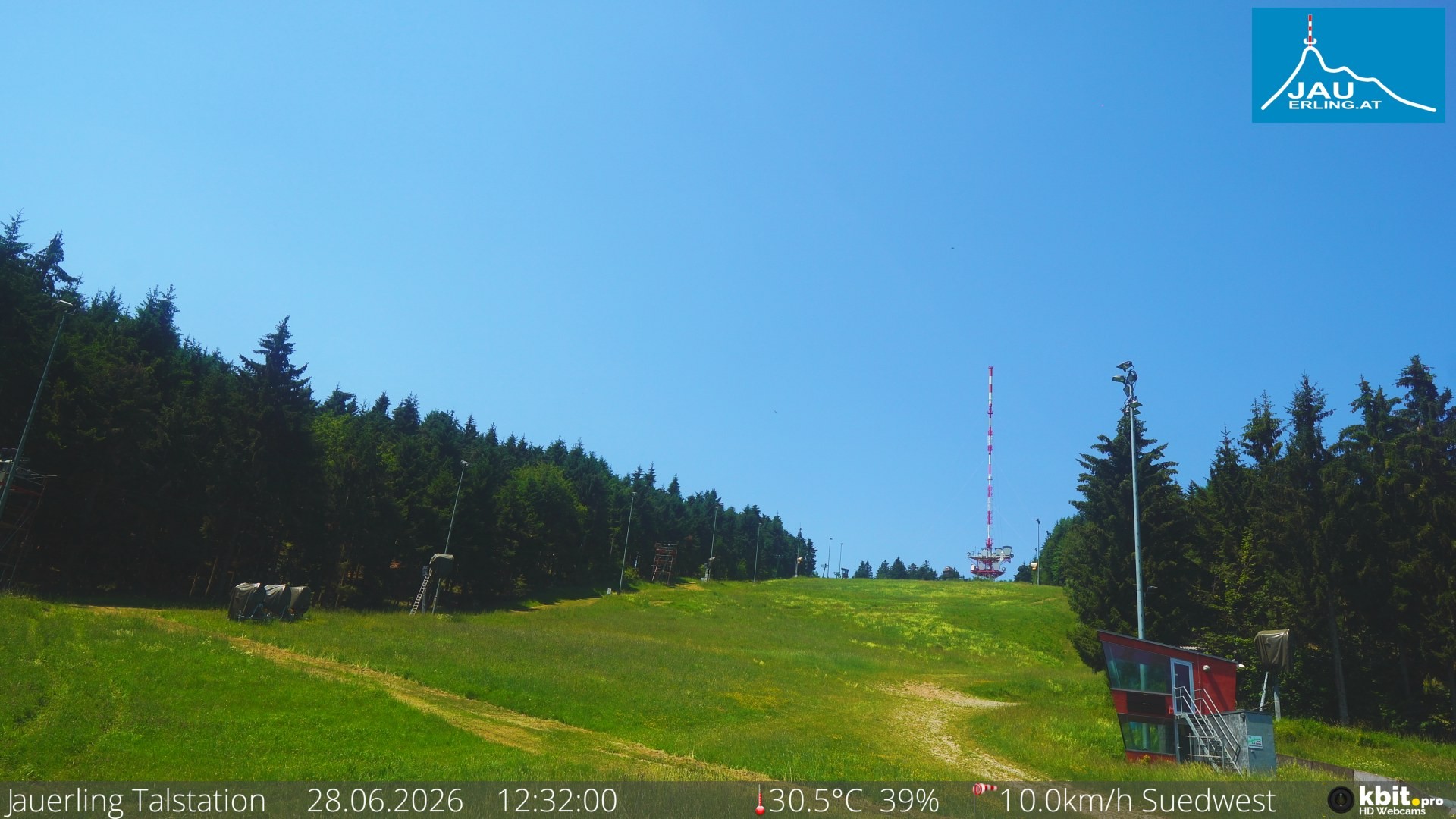 Archiv Foto Webcam Schlepplift Jauerling, Talstation