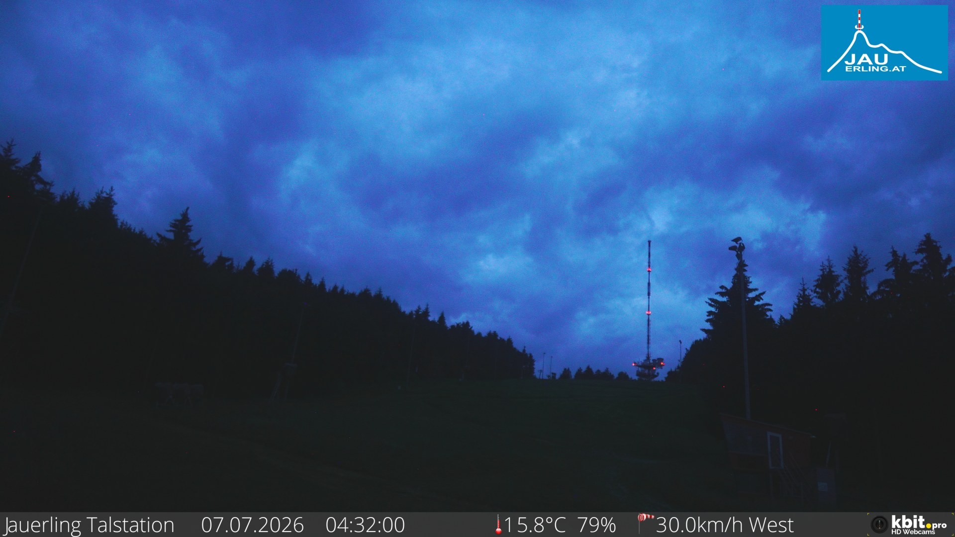 Archiv Foto Webcam Schlepplift Jauerling, Talstation
