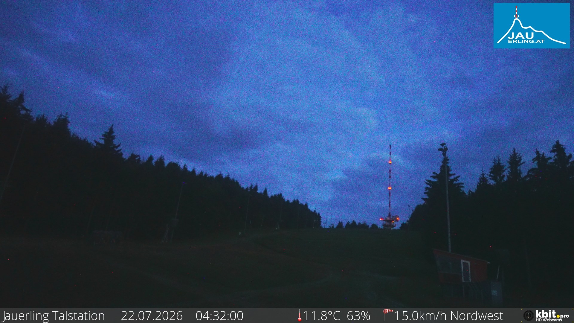 Archiv Foto Webcam Schlepplift Jauerling, Talstation