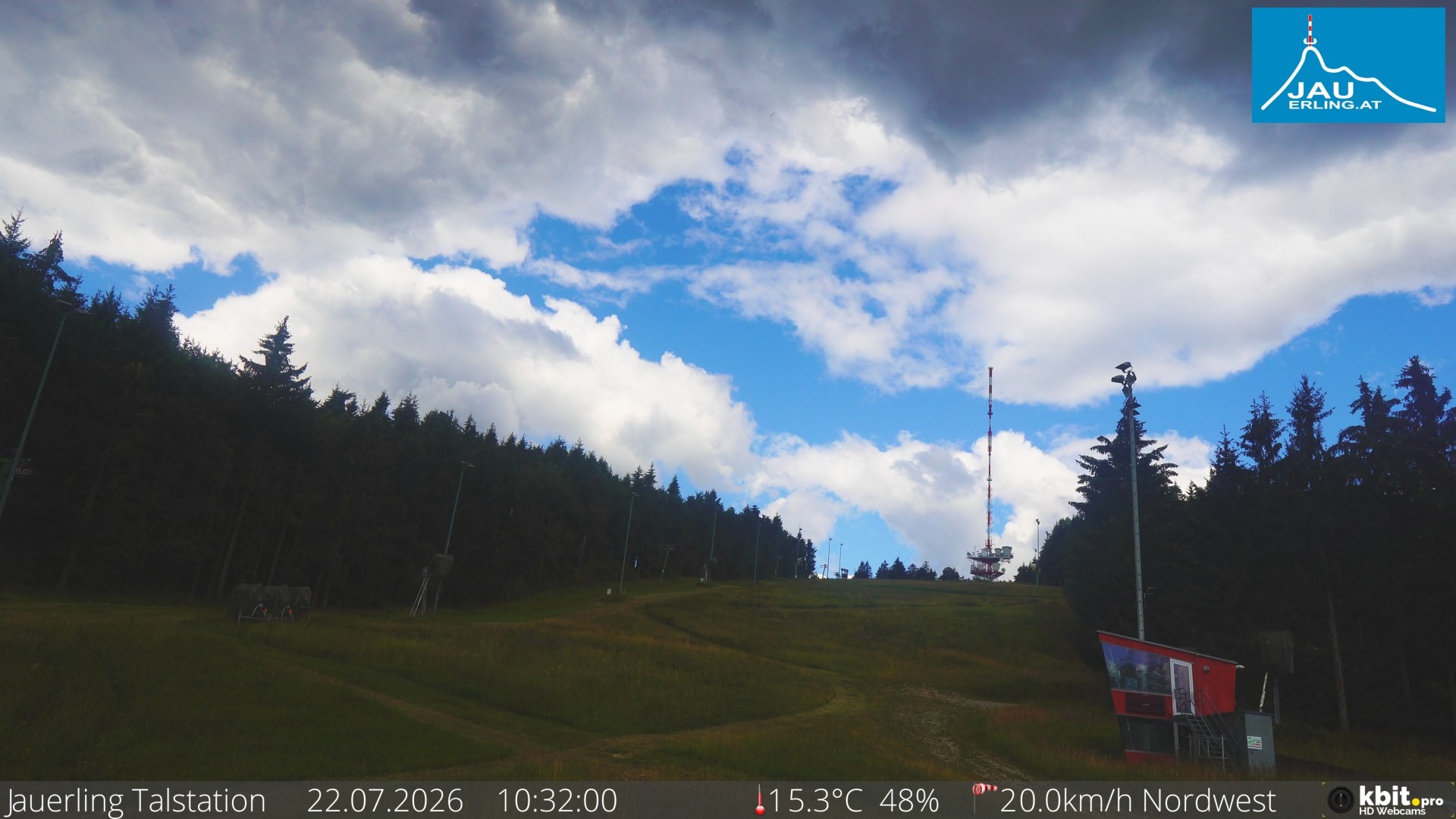 Archiv Foto Webcam Schlepplift Jauerling, Talstation