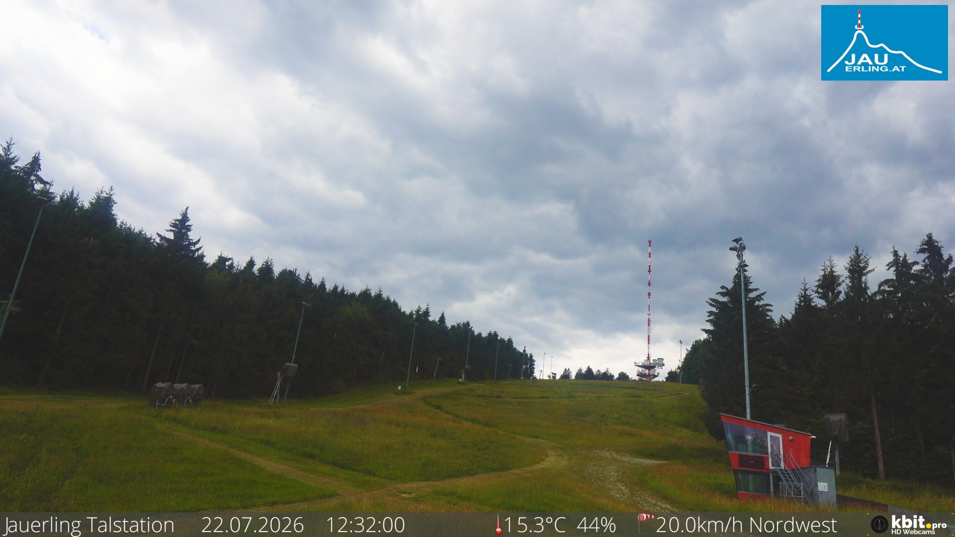 Archiv Foto Webcam Schlepplift Jauerling, Talstation