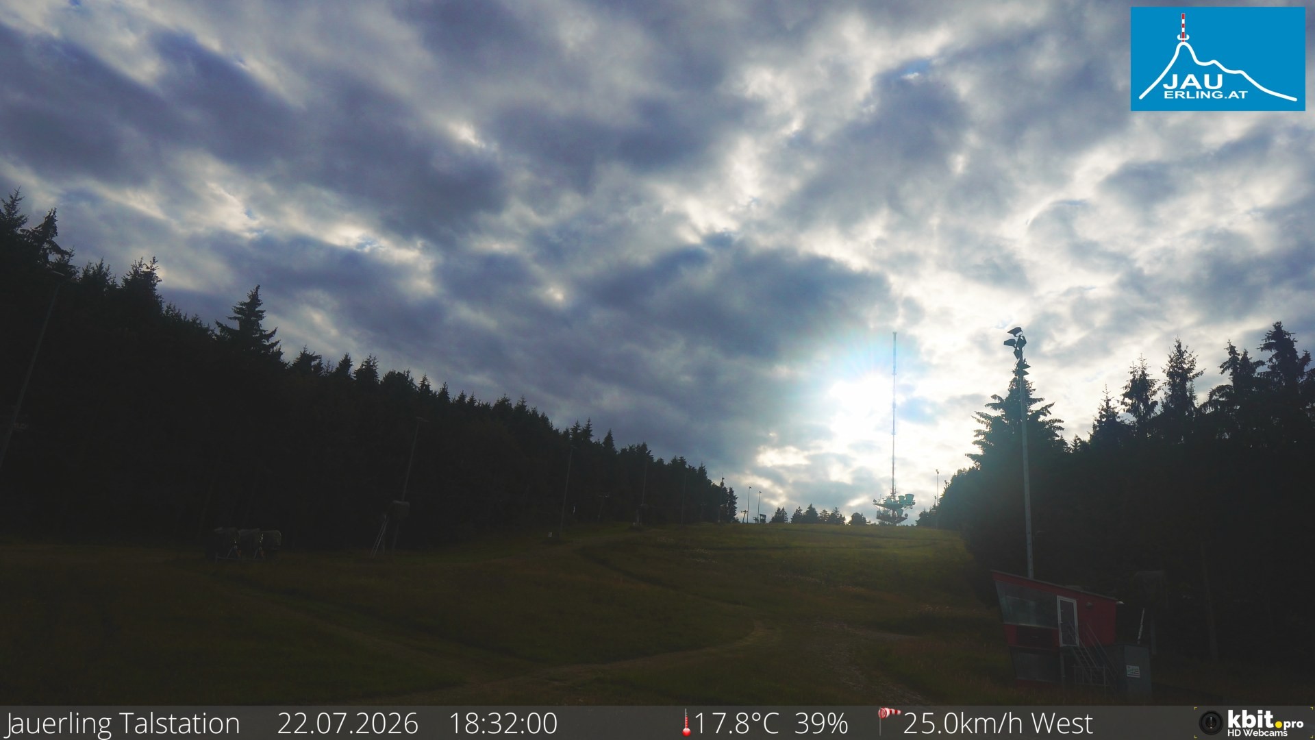 Archiv Foto Webcam Schlepplift Jauerling, Talstation