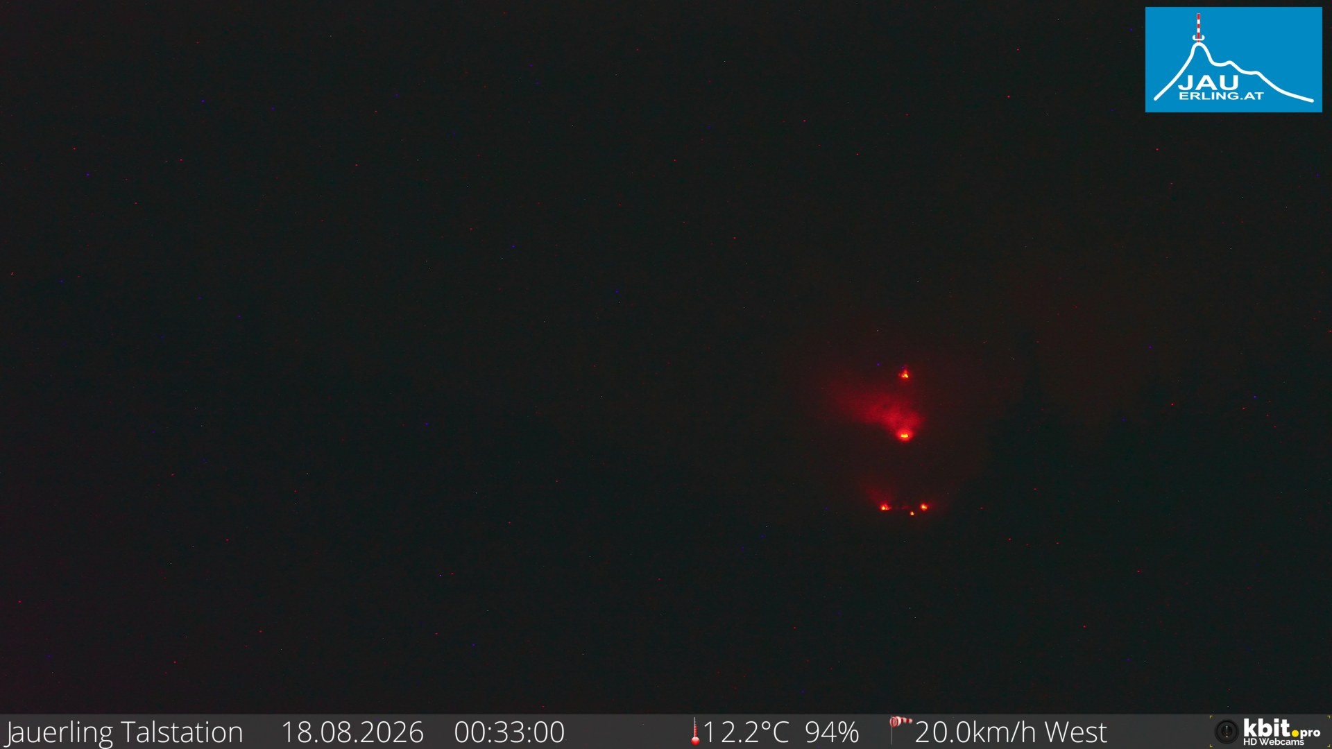 Archived image Webcam Base station of t-bar lift at mount Jauerling
