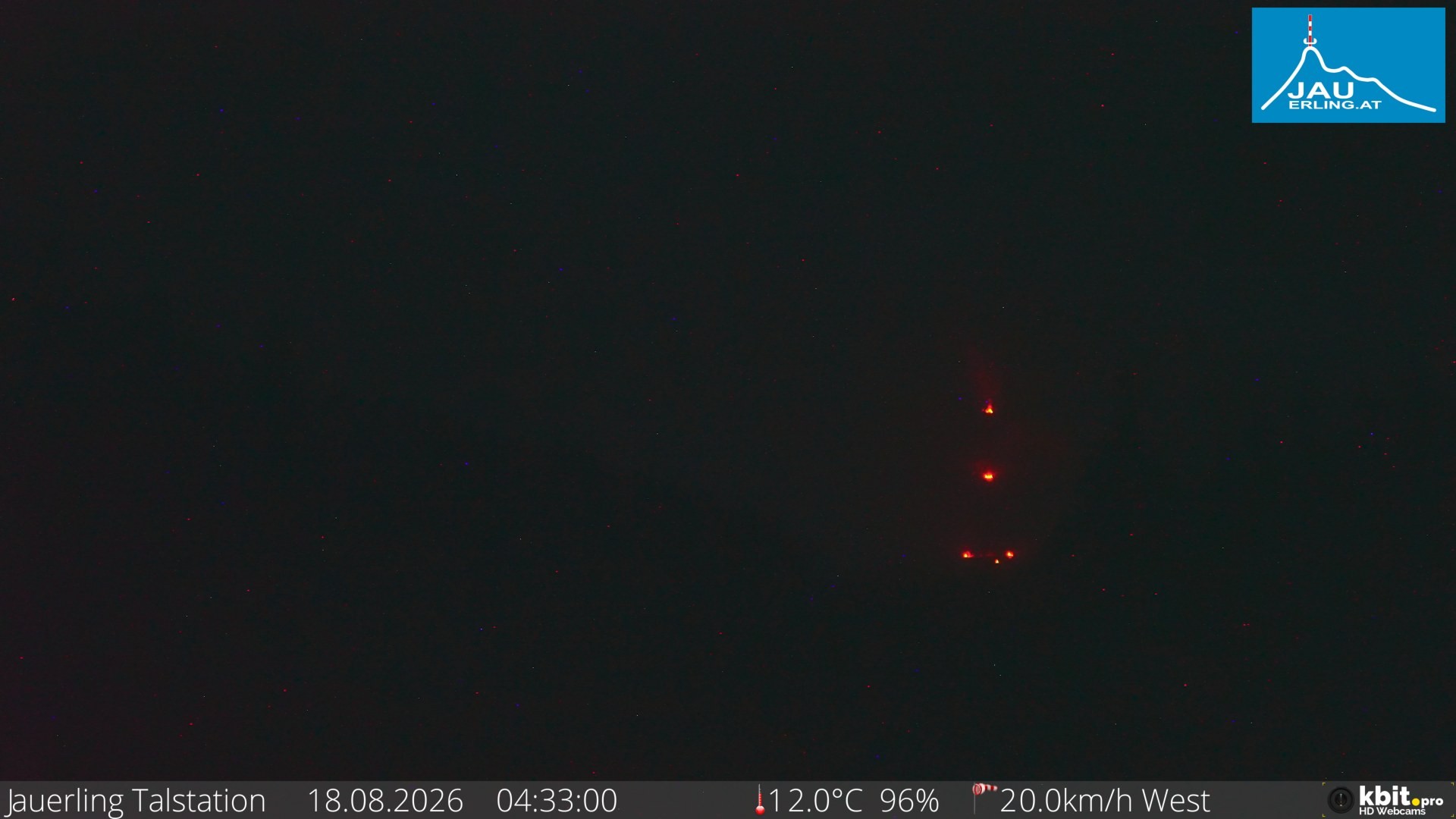 Archived image Webcam Base station of t-bar lift at mount Jauerling