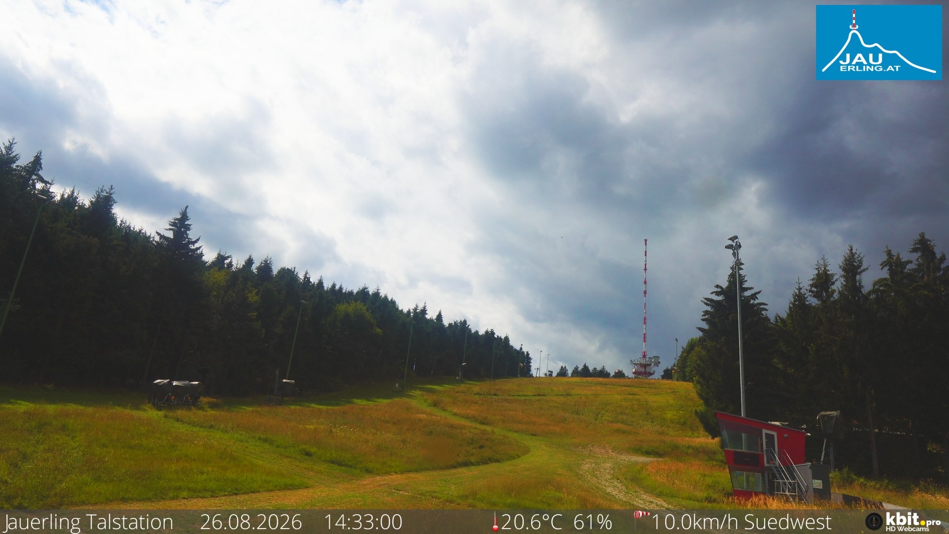 Archiv Foto Webcam Schlepplift Jauerling, Talstation
