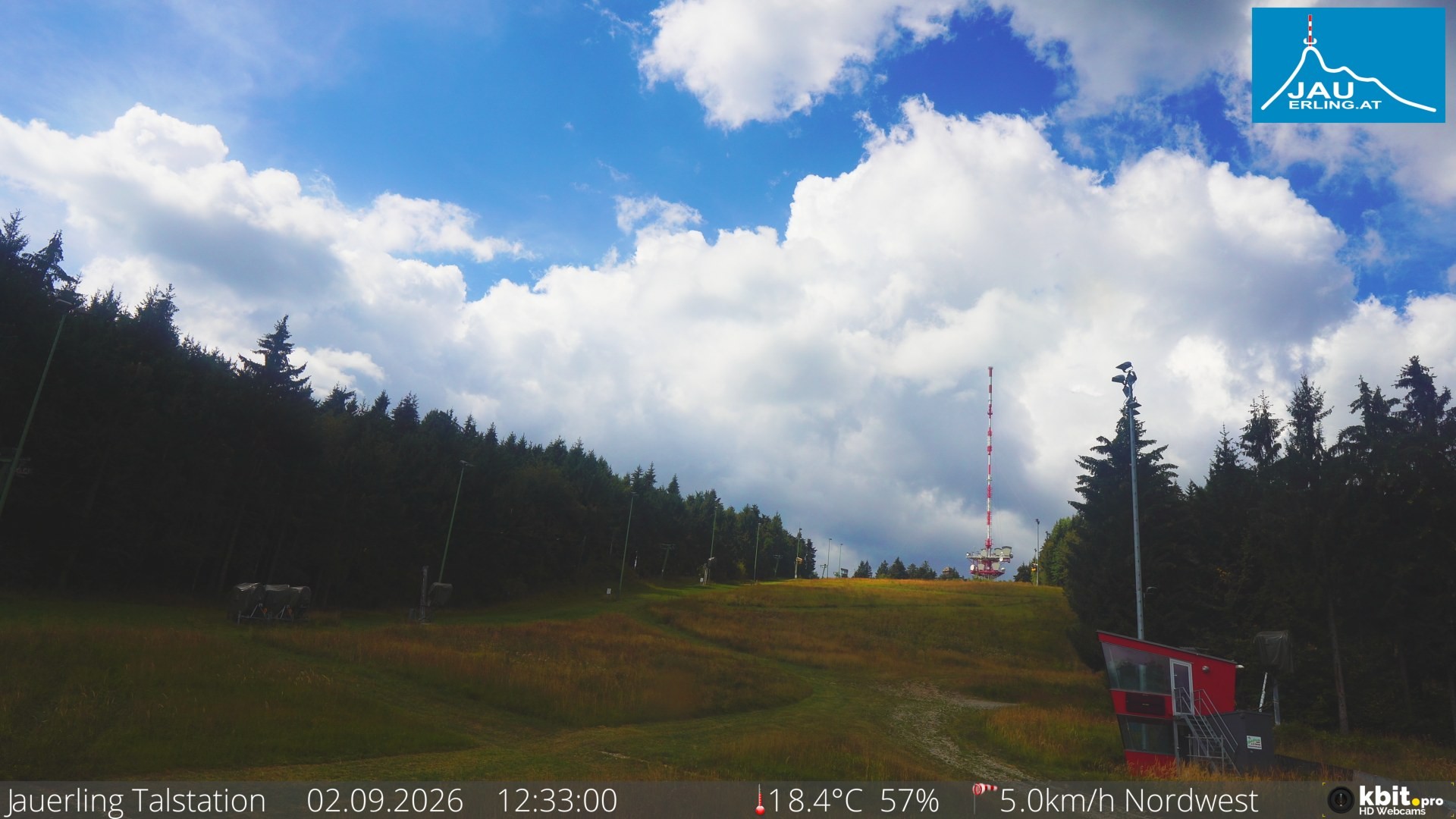 Archiv Foto Webcam Schlepplift Jauerling, Talstation