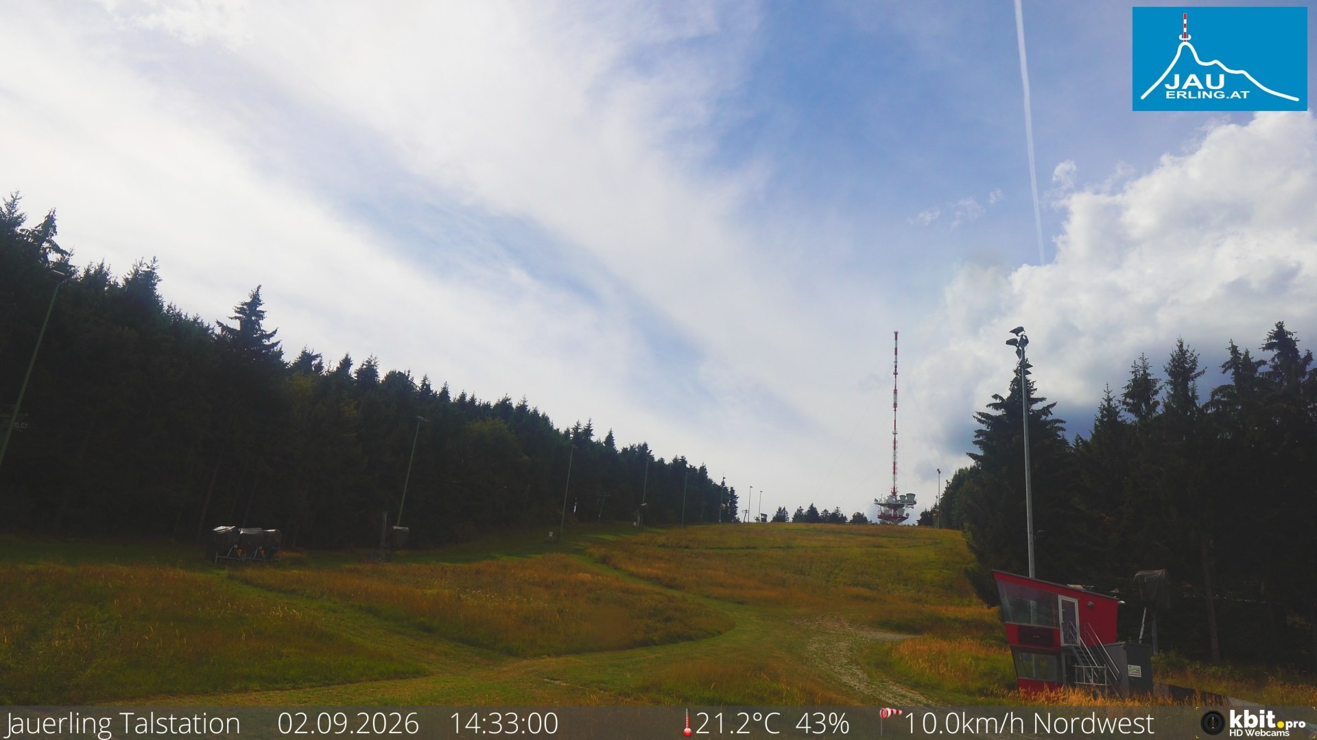 Archiv Foto Webcam Schlepplift Jauerling, Talstation