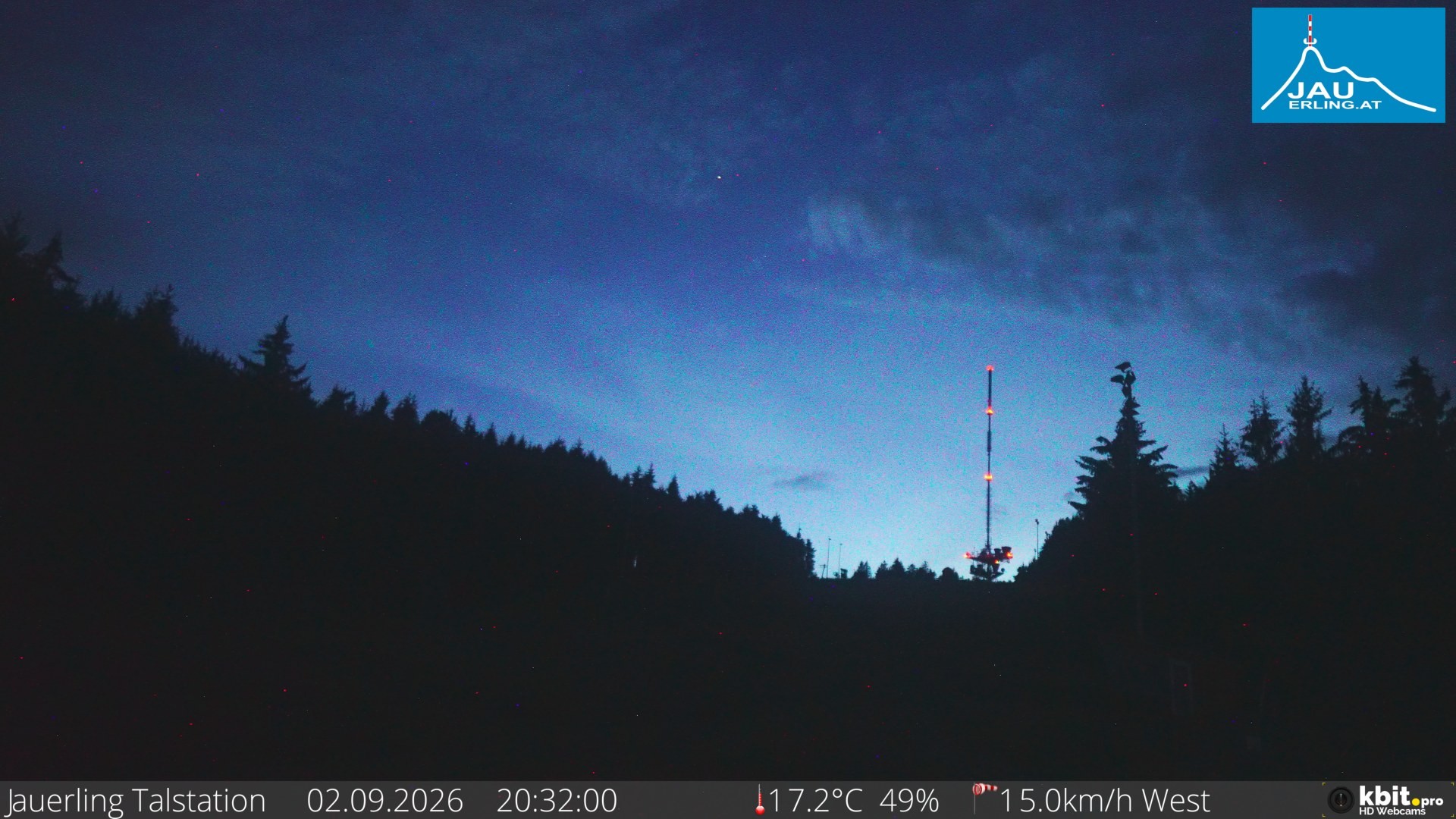 Archiv Foto Webcam Schlepplift Jauerling, Talstation