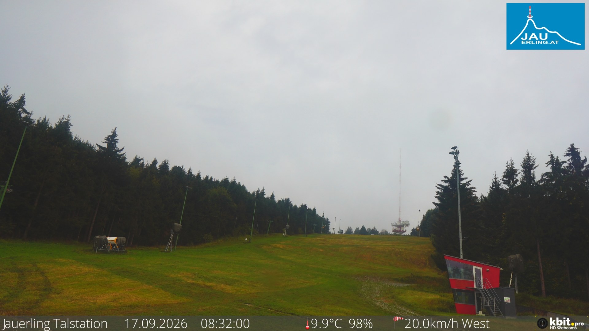 Archiv Foto Webcam Schlepplift Jauerling, Talstation