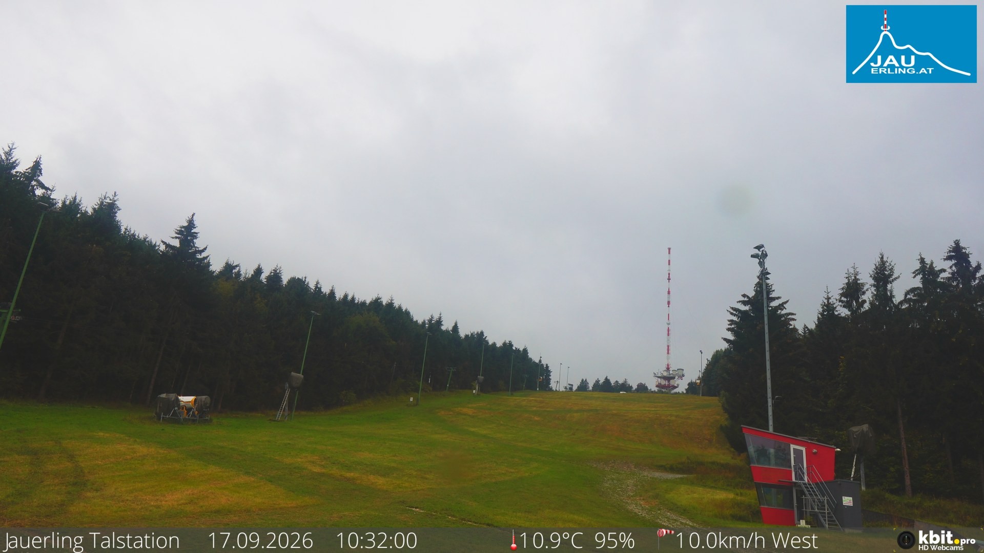 Archiv Foto Webcam Schlepplift Jauerling, Talstation