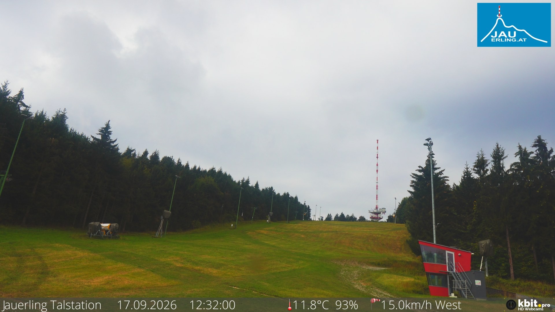 Archiv Foto Webcam Schlepplift Jauerling, Talstation