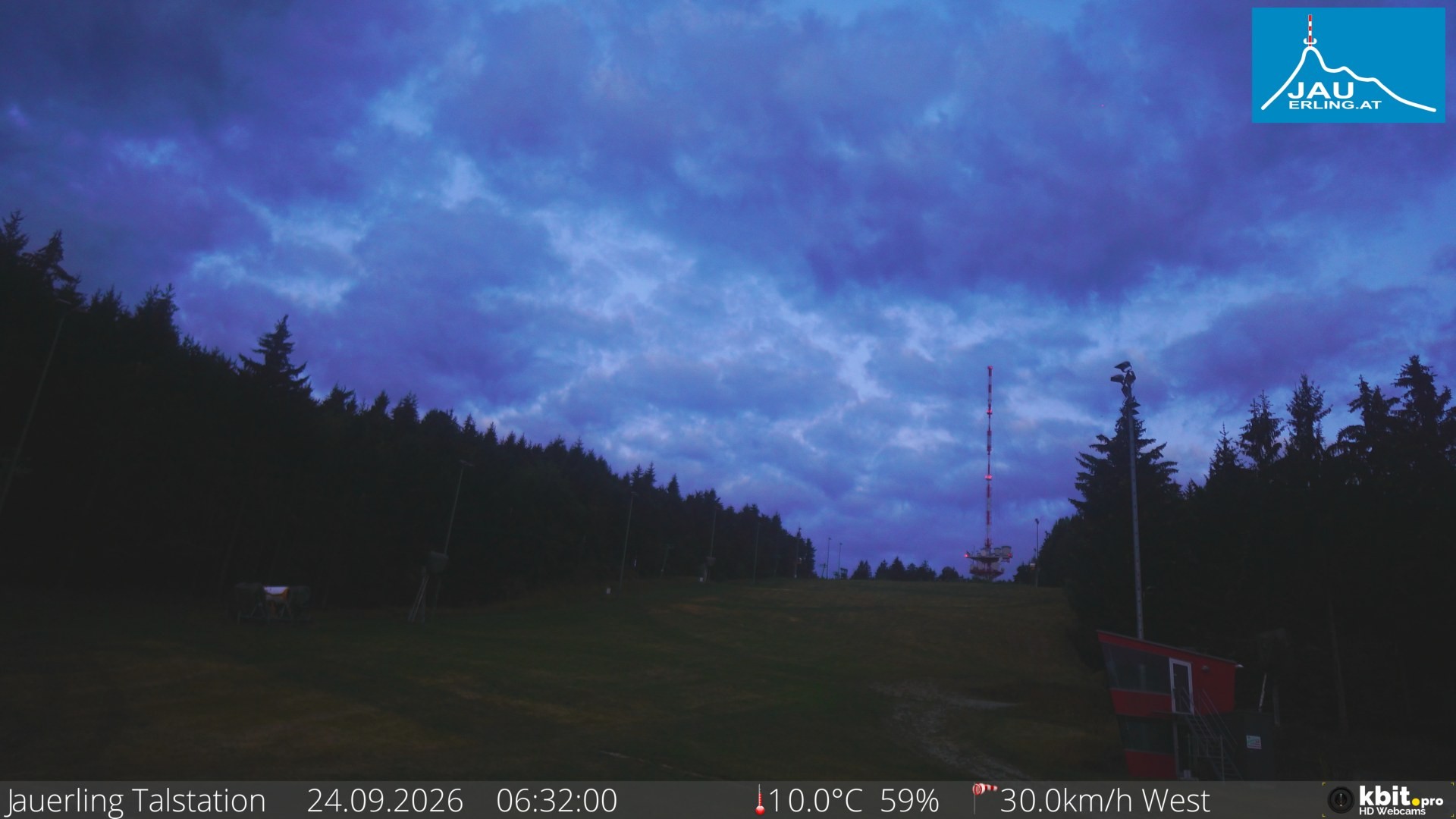 Archiv Foto Webcam Schlepplift Jauerling, Talstation