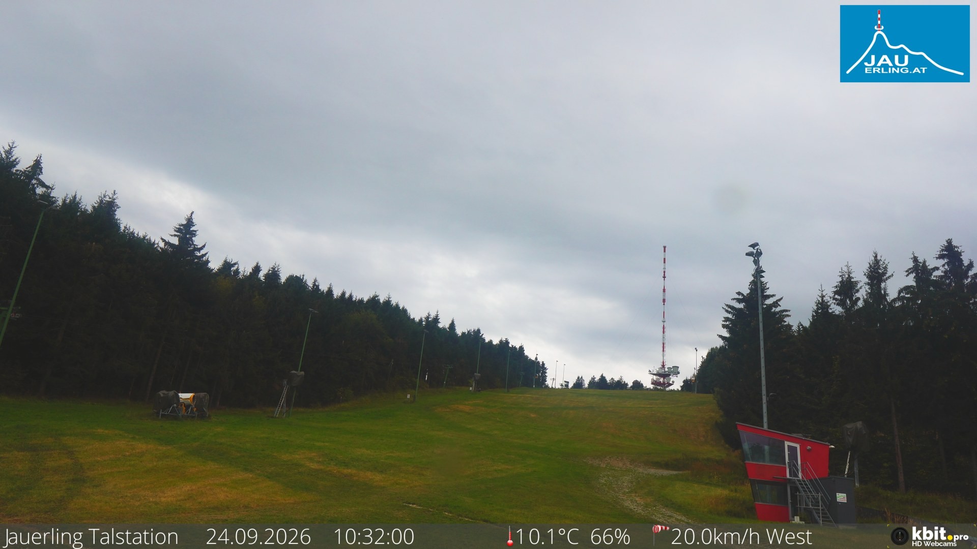 Archiv Foto Webcam Schlepplift Jauerling, Talstation