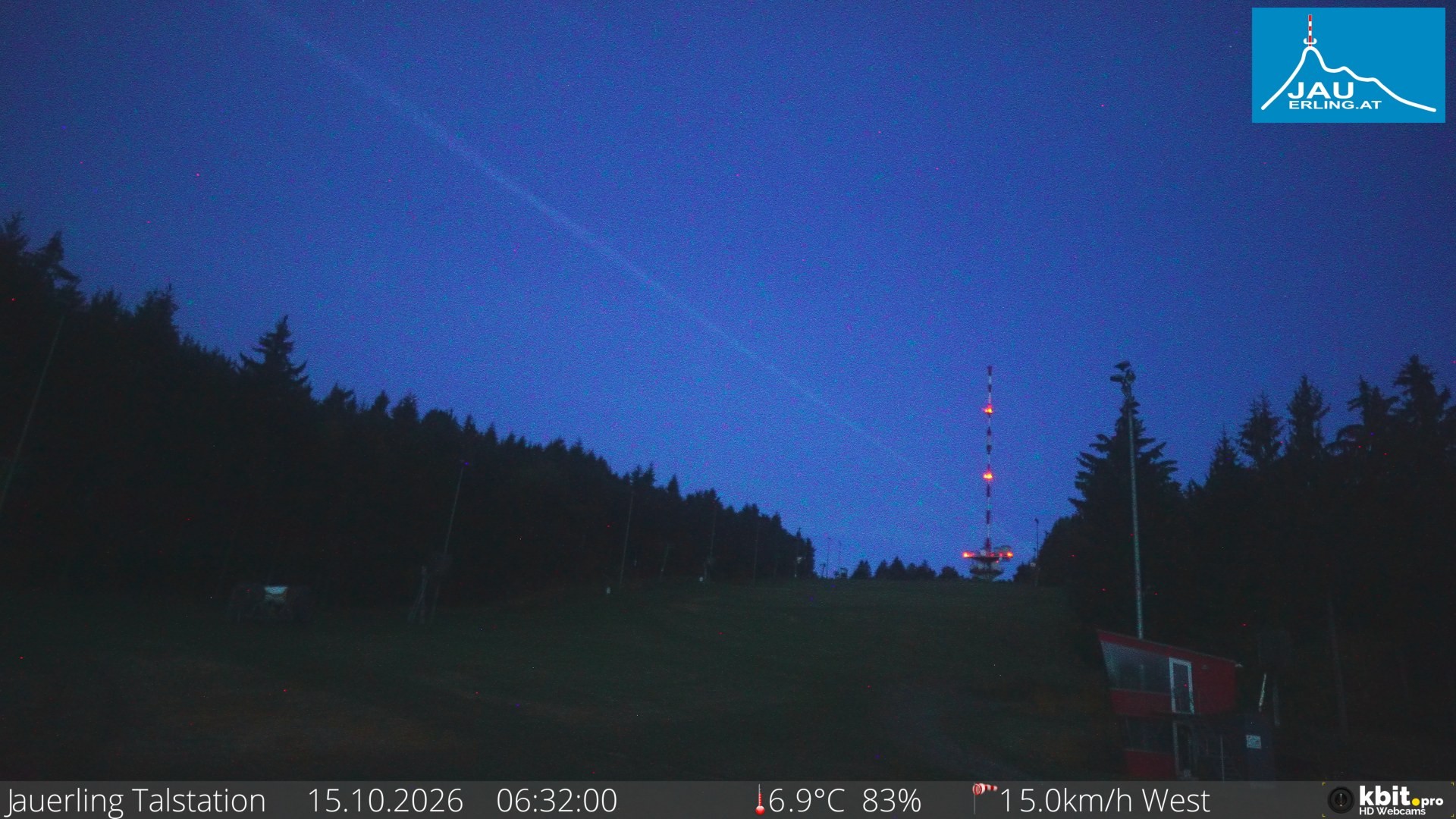 Archiv Foto Webcam Schlepplift Jauerling, Talstation