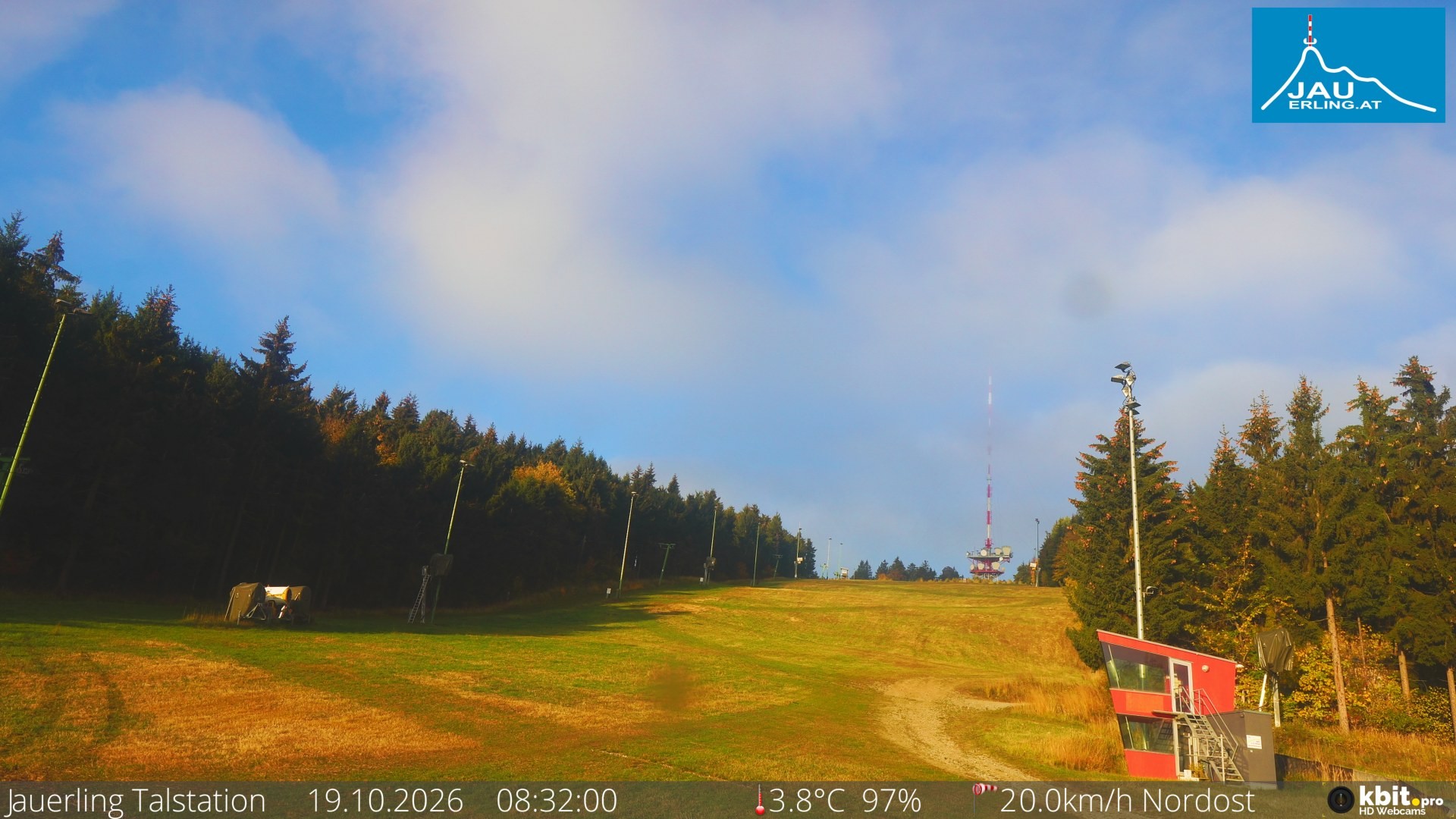 Archiv Foto Webcam Schlepplift Jauerling, Talstation