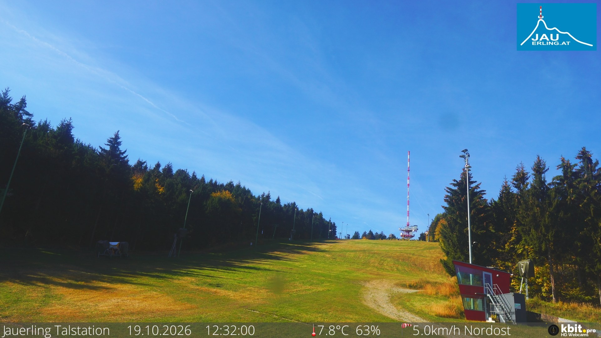 Archiv Foto Webcam Schlepplift Jauerling, Talstation