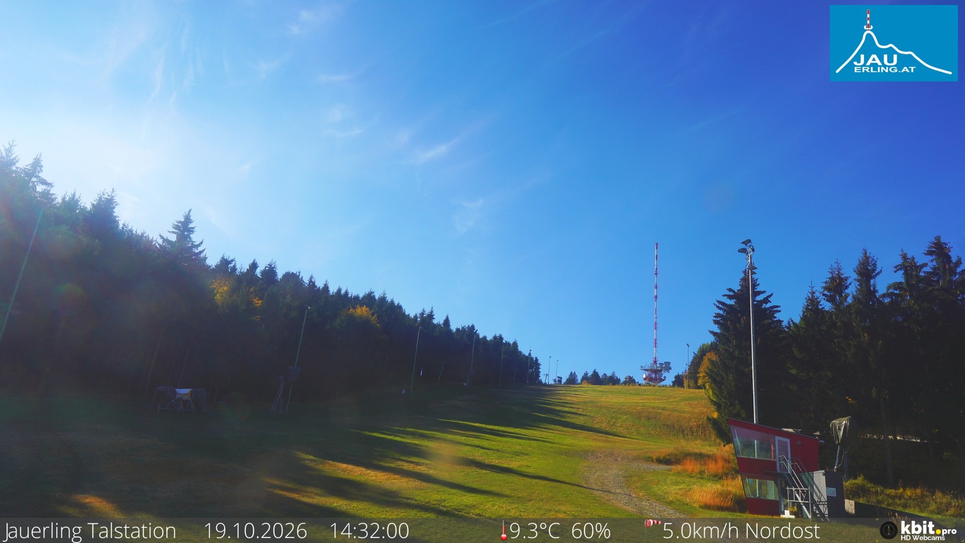 Archiv Foto Webcam Schlepplift Jauerling, Talstation