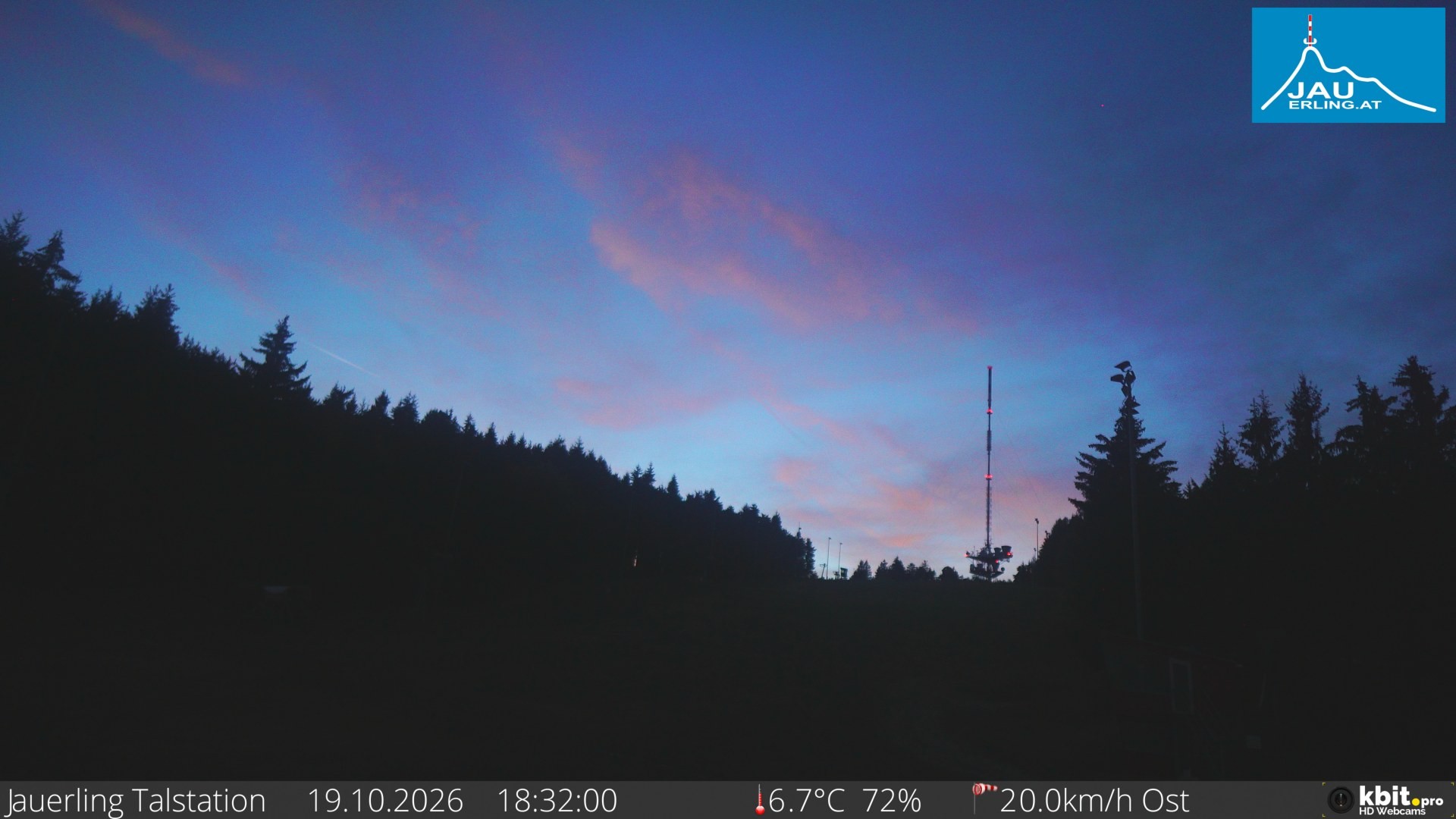Archiv Foto Webcam Schlepplift Jauerling, Talstation