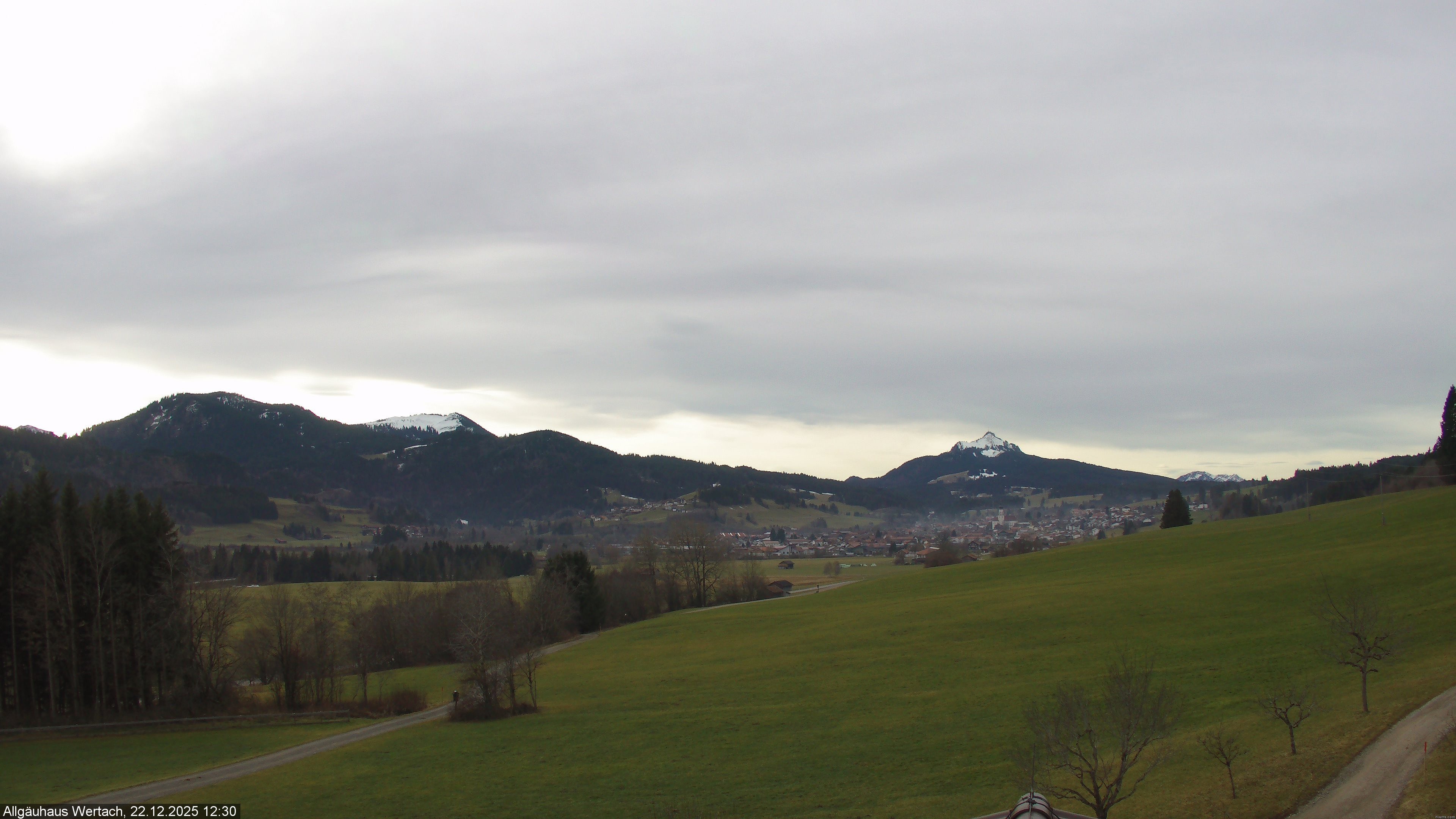Archiv Foto Webcam Wertach - Allgäuhaus
