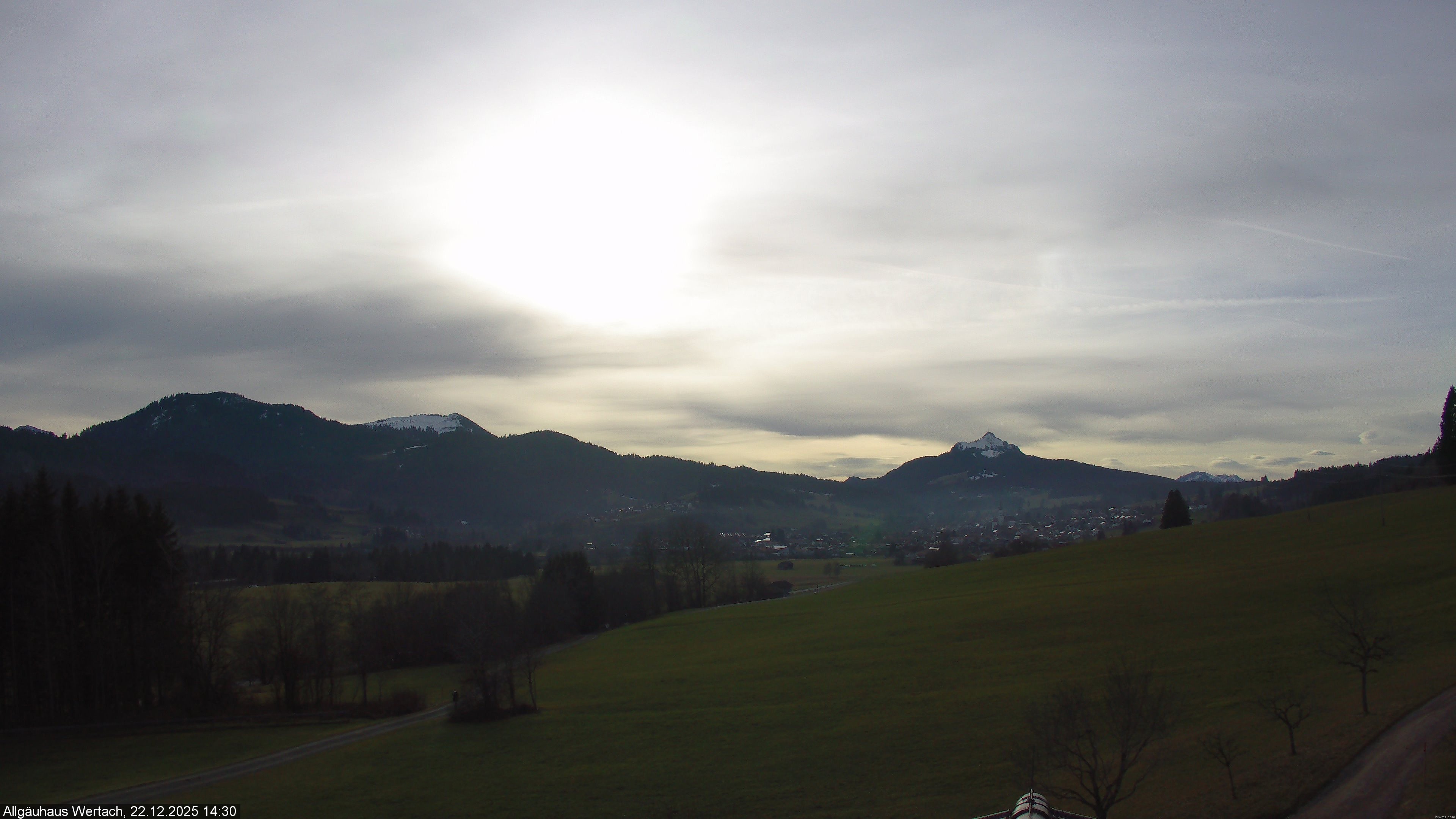 Archiv Foto Webcam Wertach - Allgäuhaus