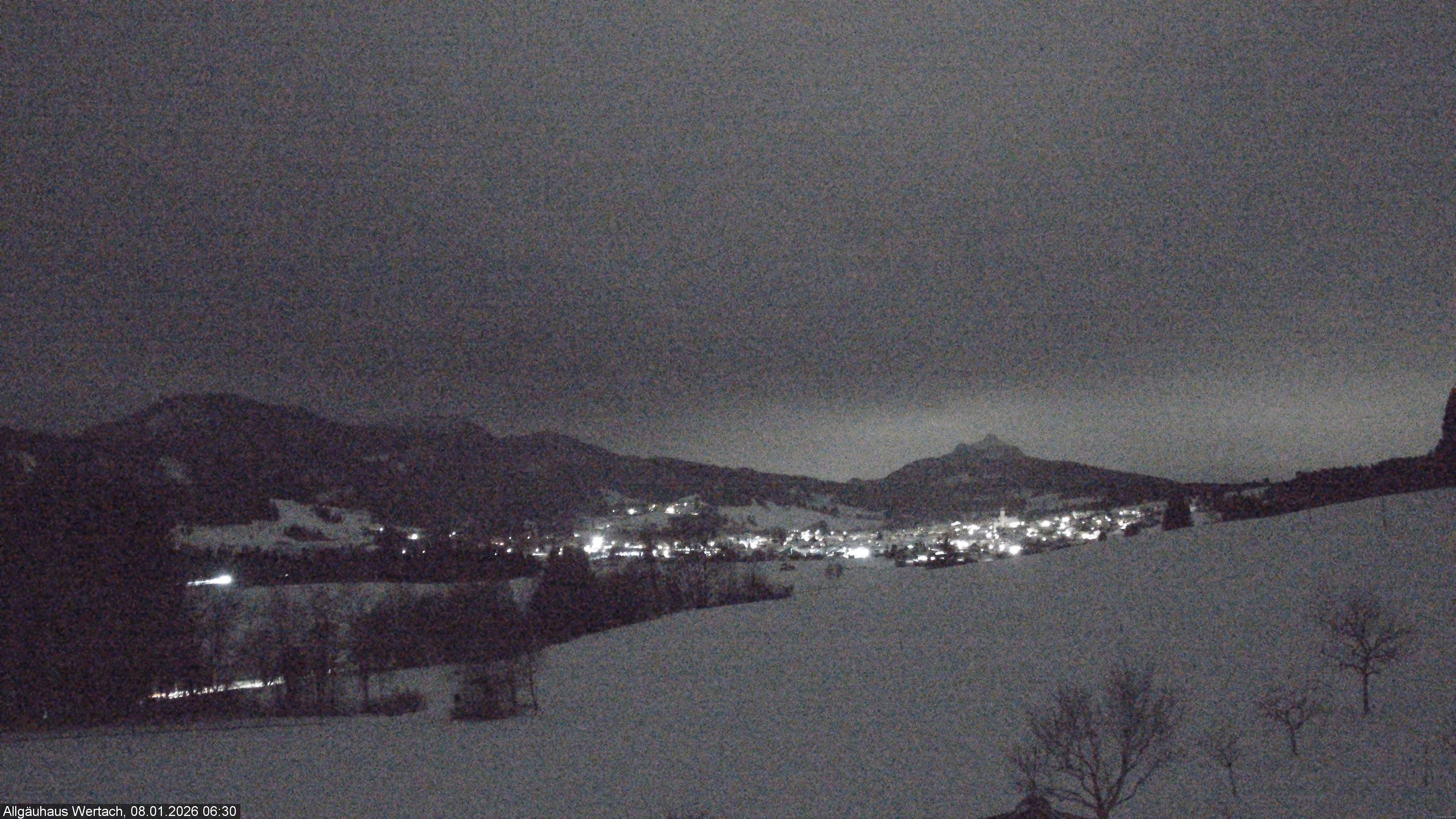 Archiv Foto Webcam Wertach - Allgäuhaus