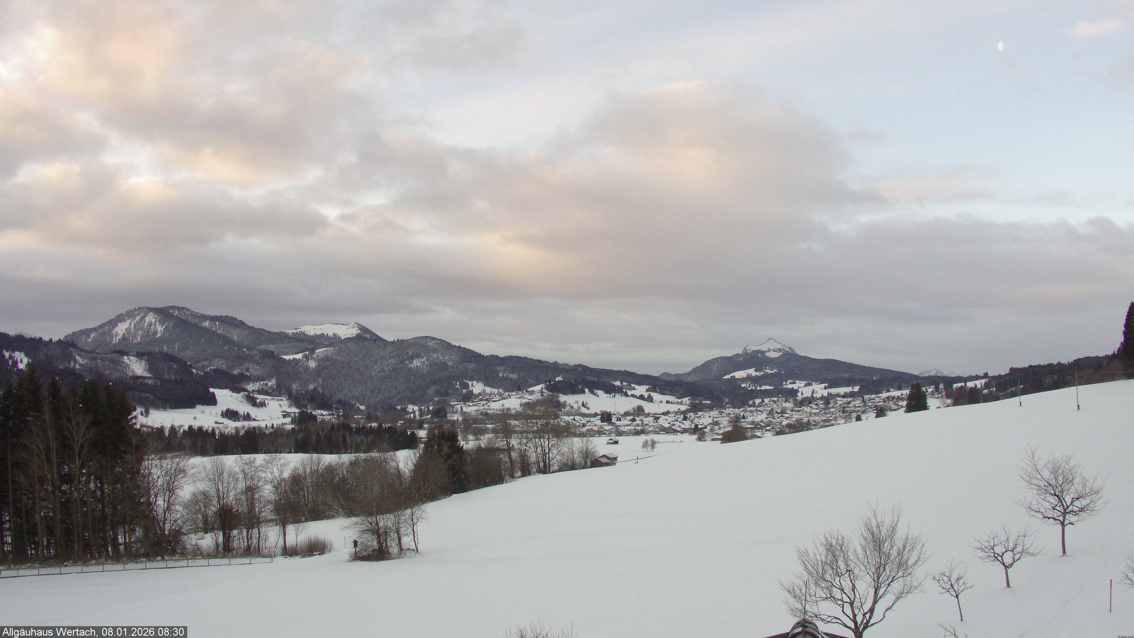 Archiv Foto Webcam Wertach - Allgäuhaus