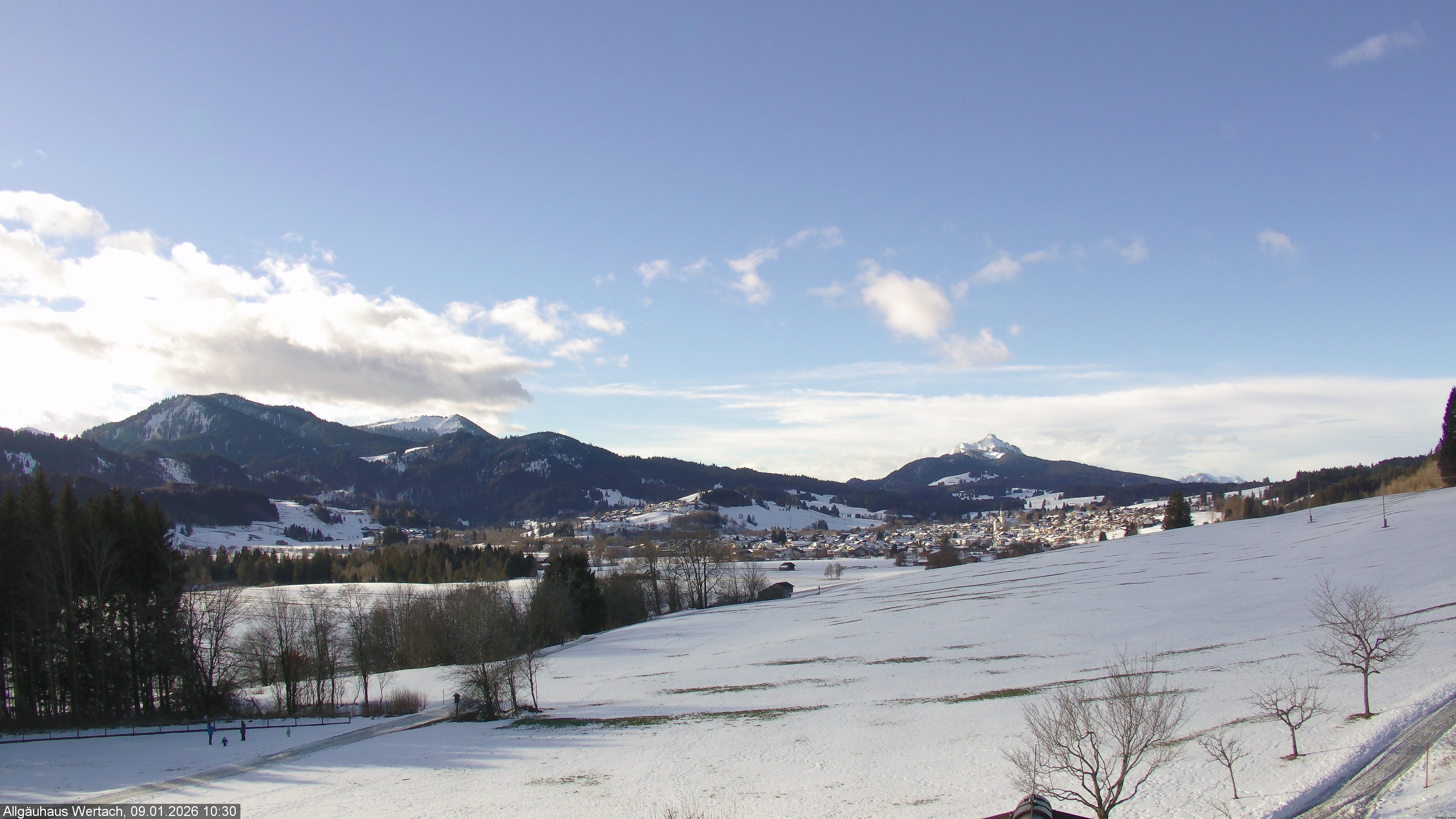 Archiv Foto Webcam Wertach - Allgäuhaus