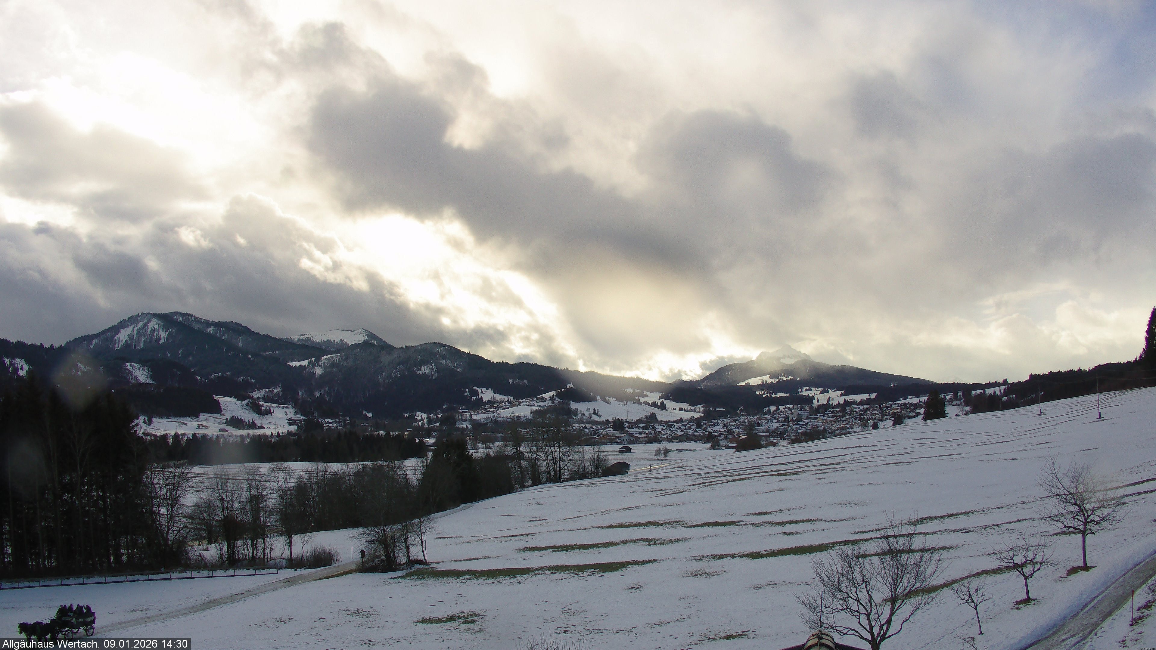 Archiv Foto Webcam Wertach - Allgäuhaus
