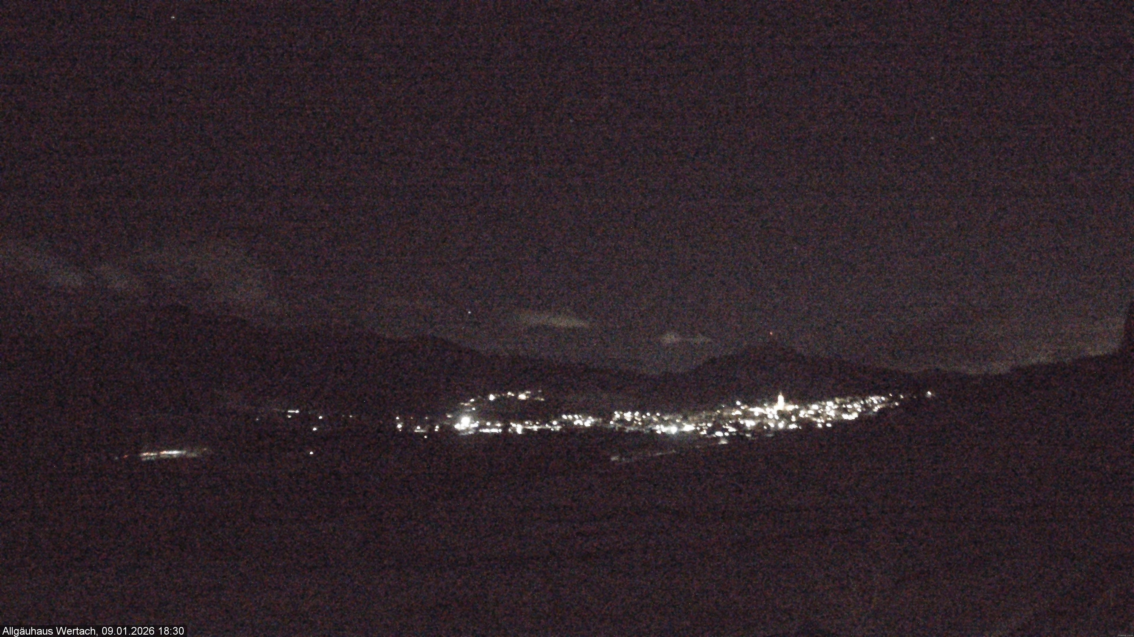 Archiv Foto Webcam Wertach - Allgäuhaus