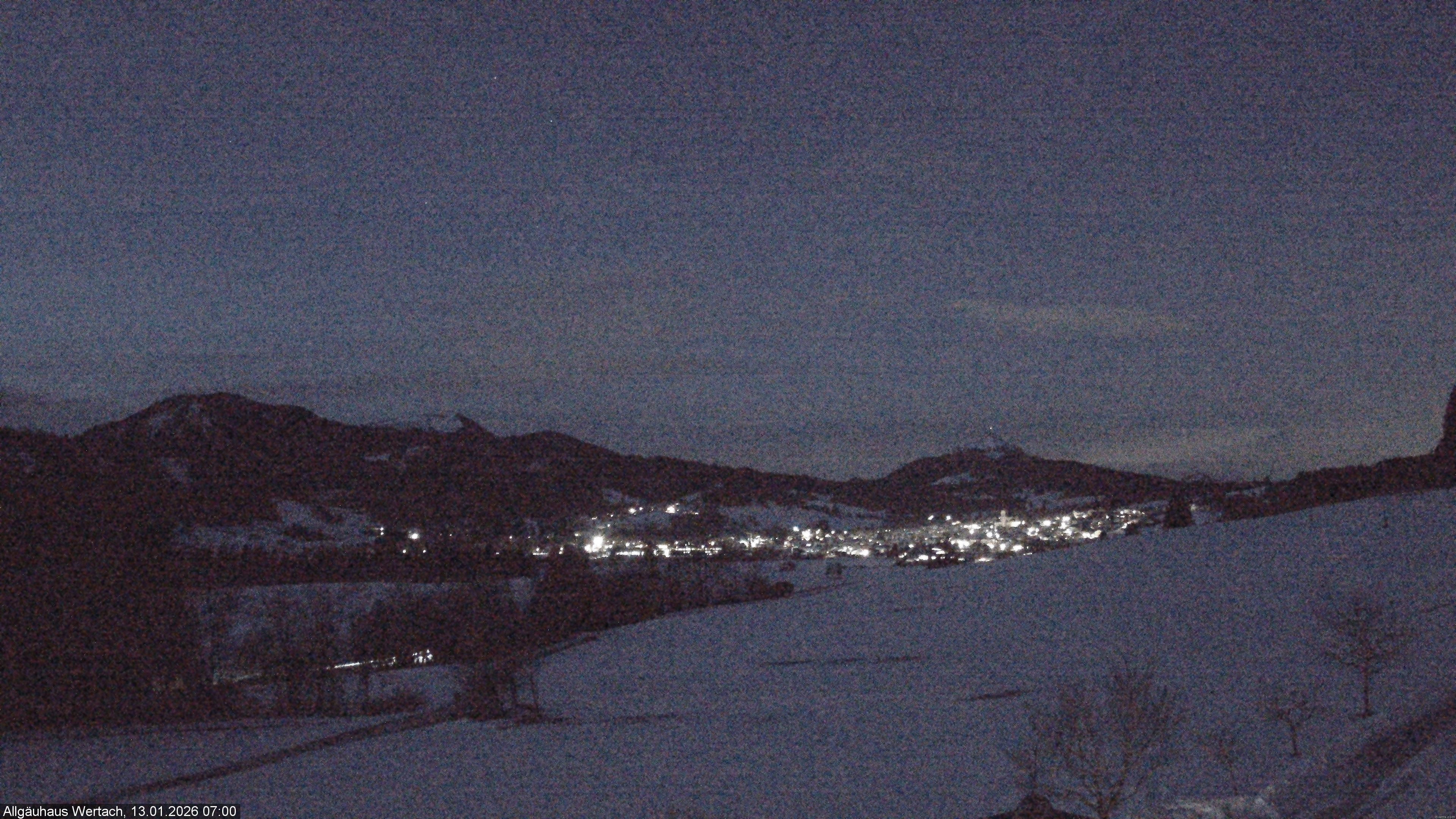 Archiv Foto Webcam Wertach - Allgäuhaus