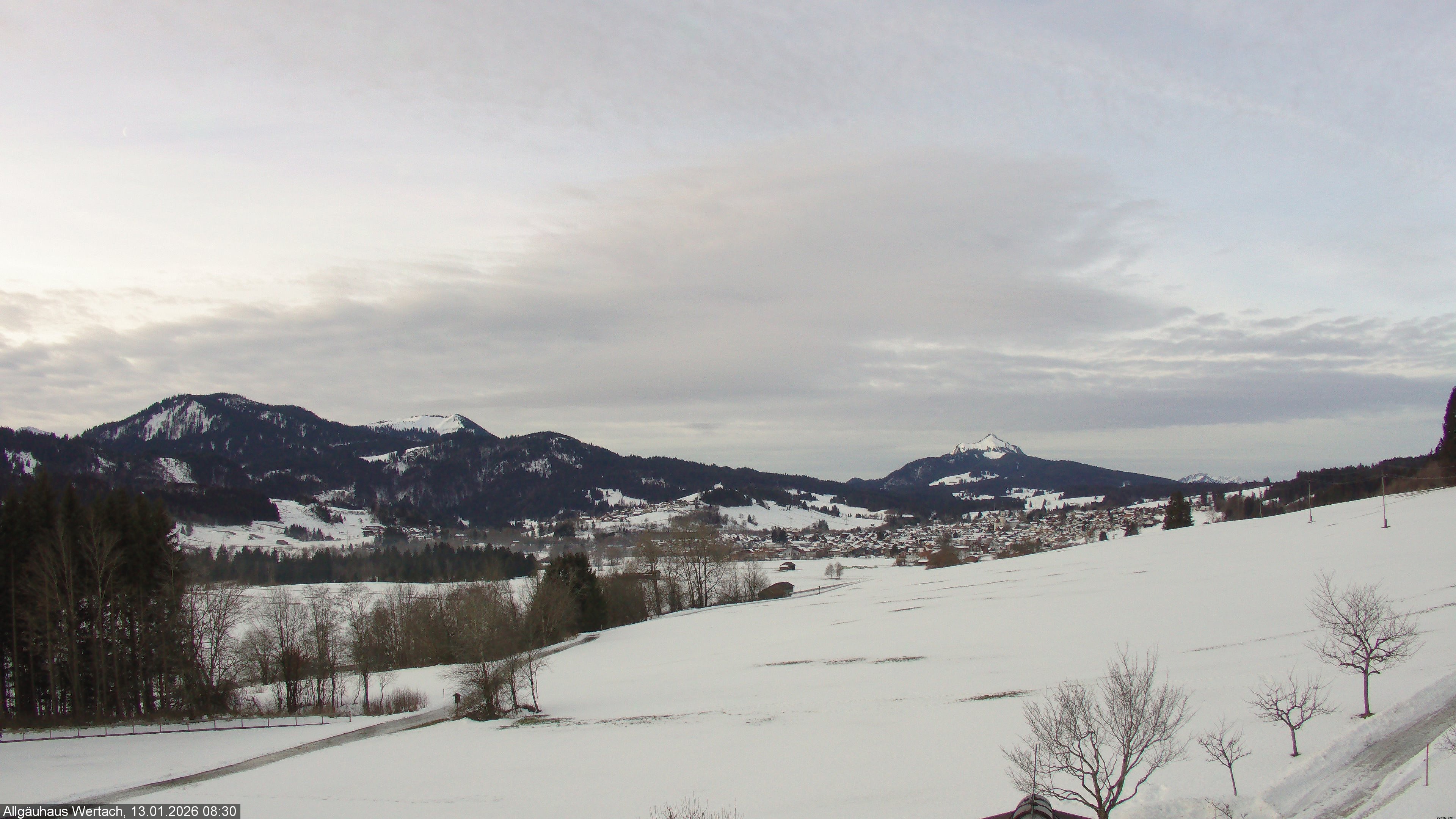 Archiv Foto Webcam Wertach - Allgäuhaus