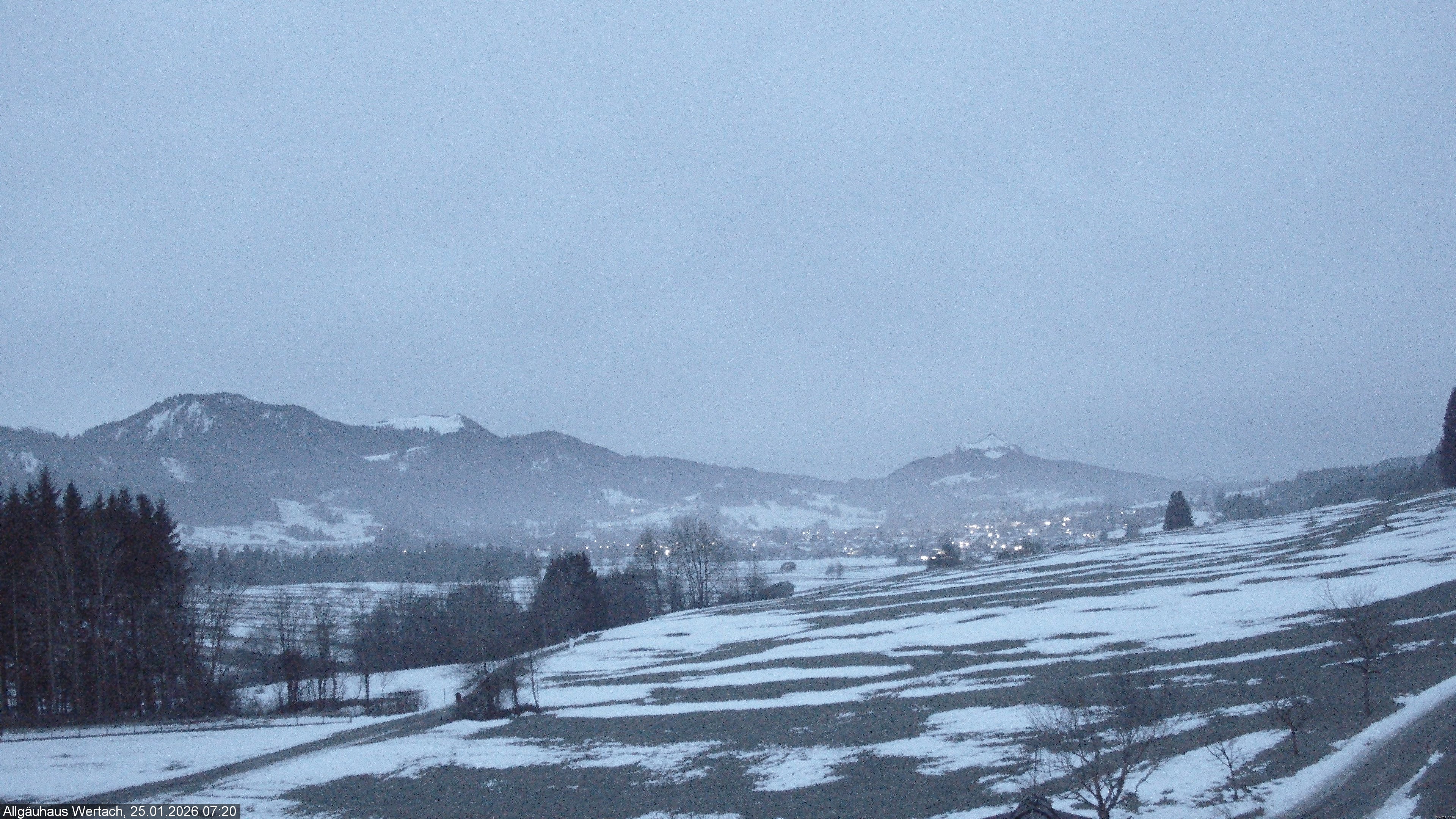 Archiv Foto Webcam Wertach - Allgäuhaus