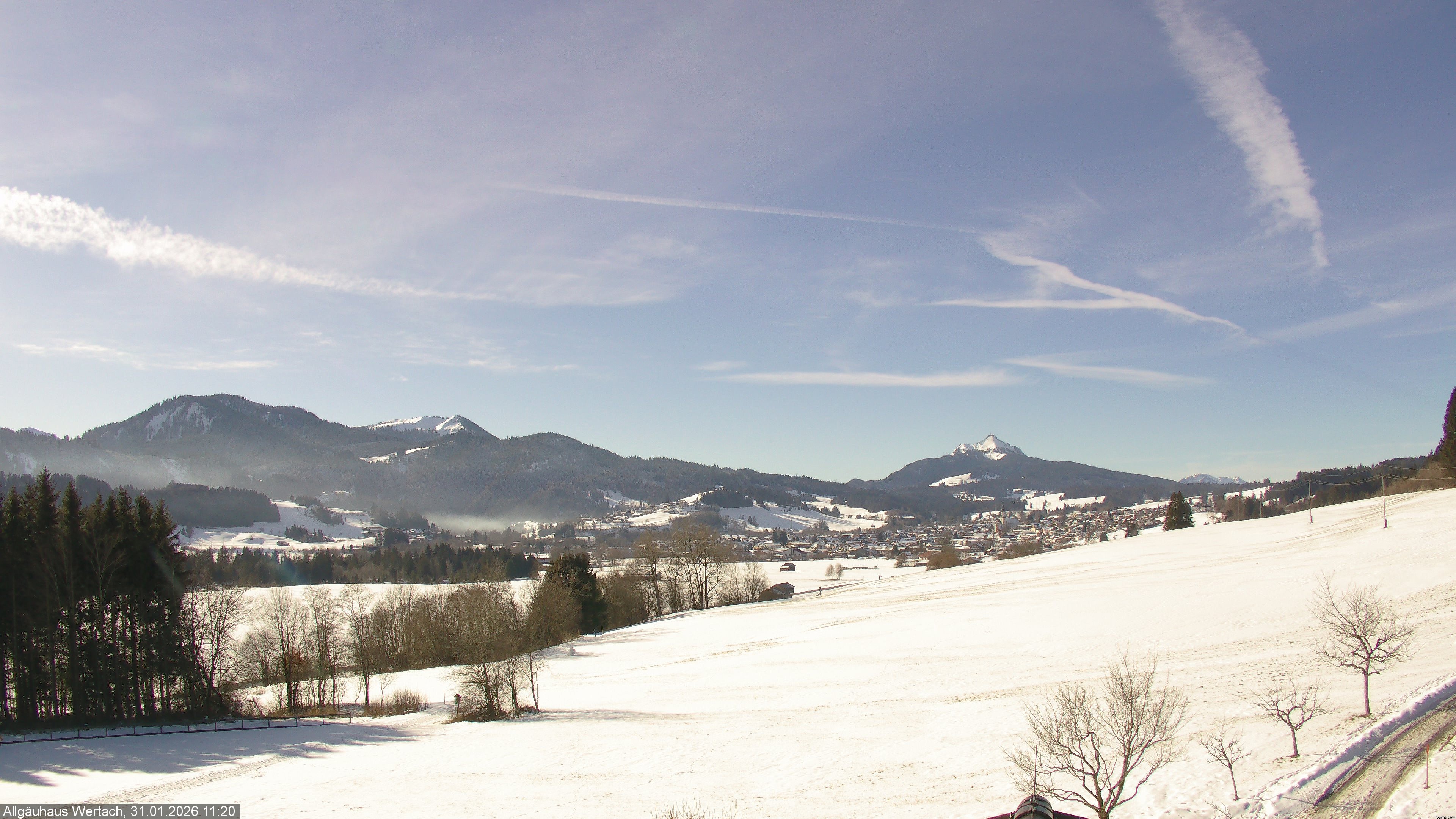 Archiv Foto Webcam Wertach - Allgäuhaus