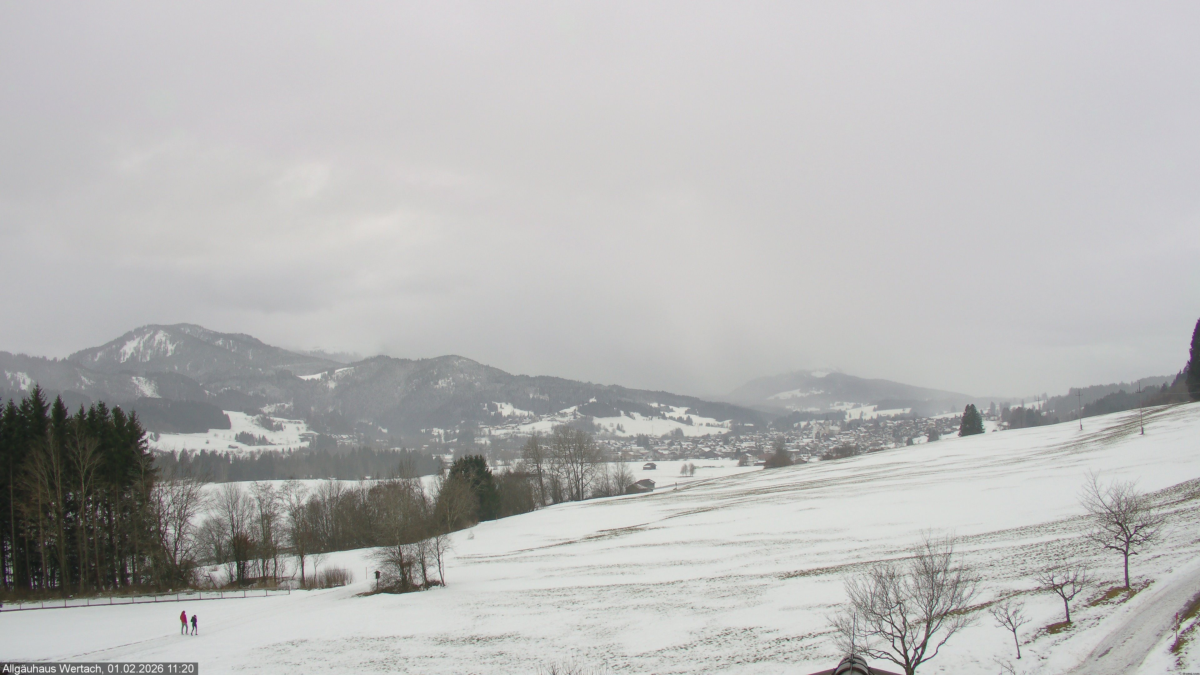 Archived image Webcam Have a look at the charming valley Wertach