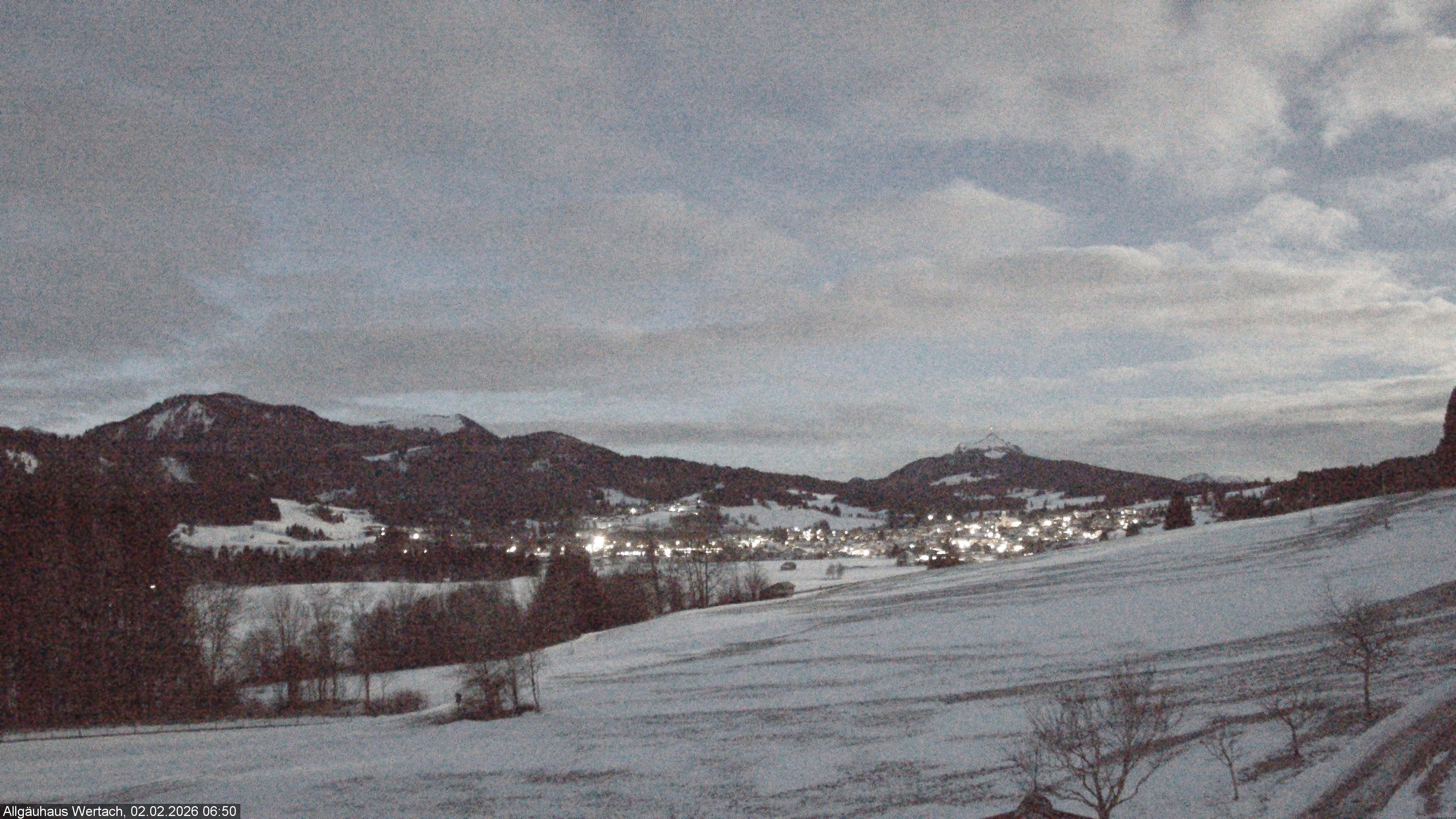 Archiv Foto Webcam Wertach - Allgäuhaus
