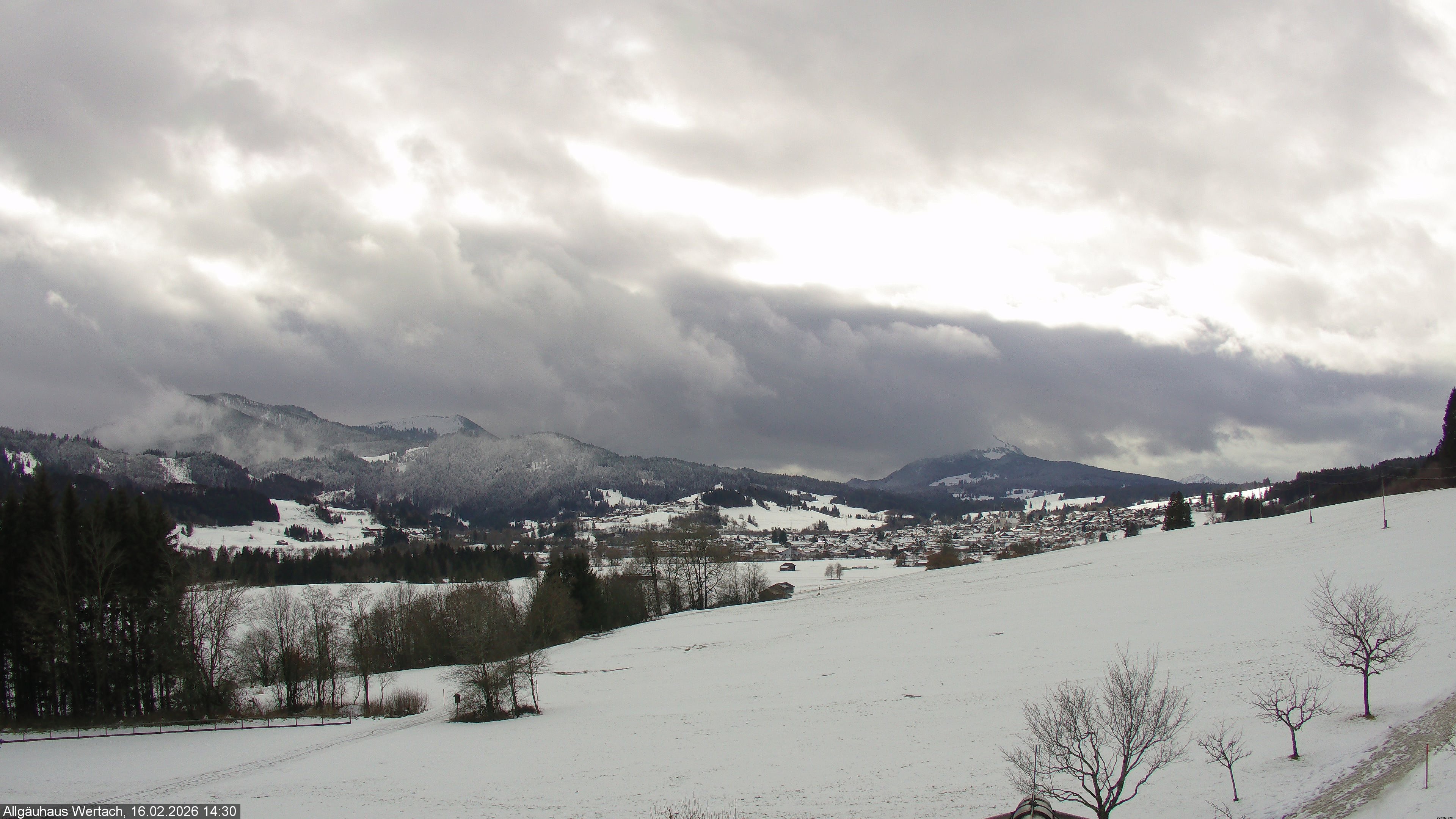 Archiv Foto Webcam Wertach - Allgäuhaus