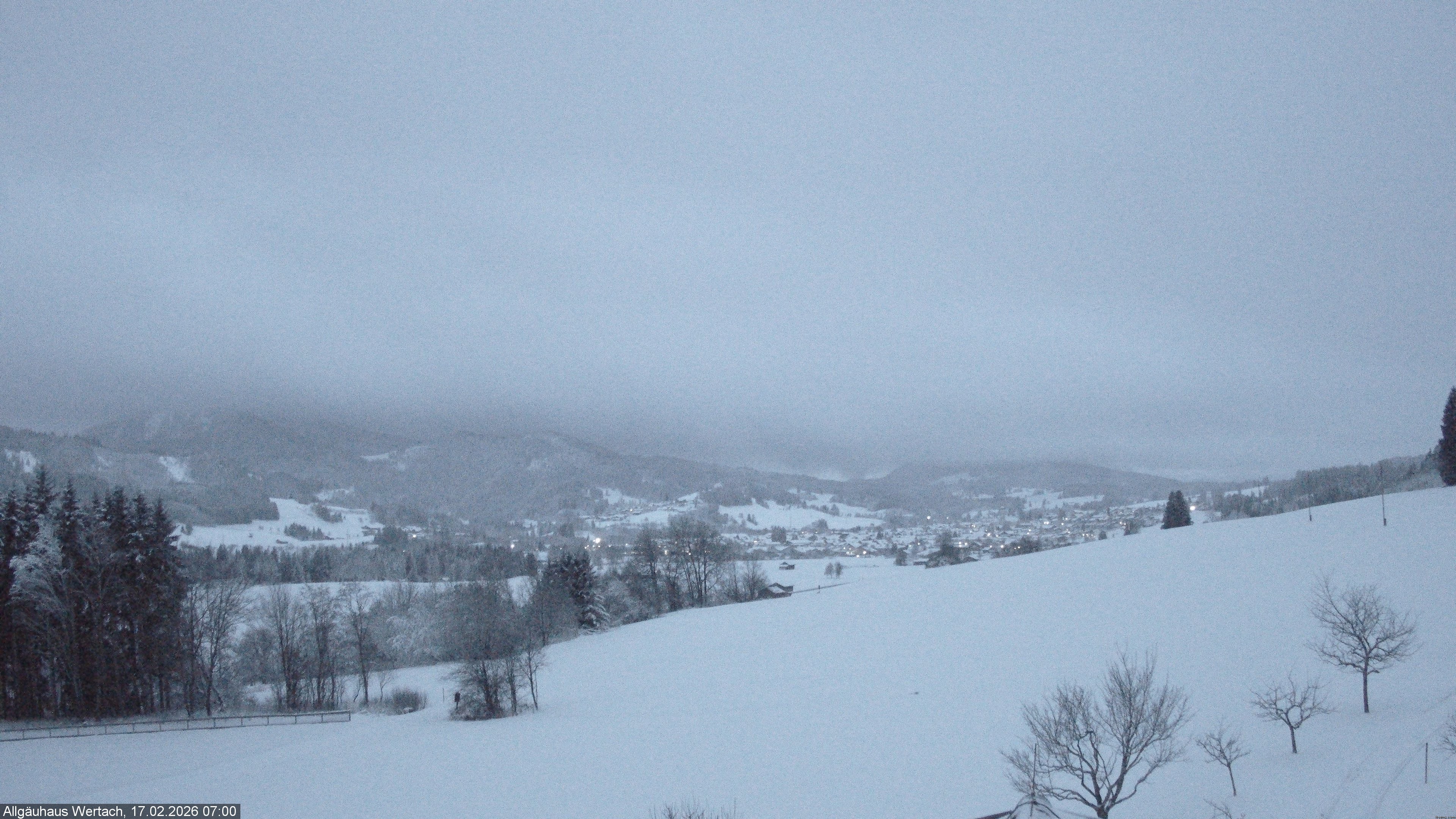 Archiv Foto Webcam Wertach - Allgäuhaus