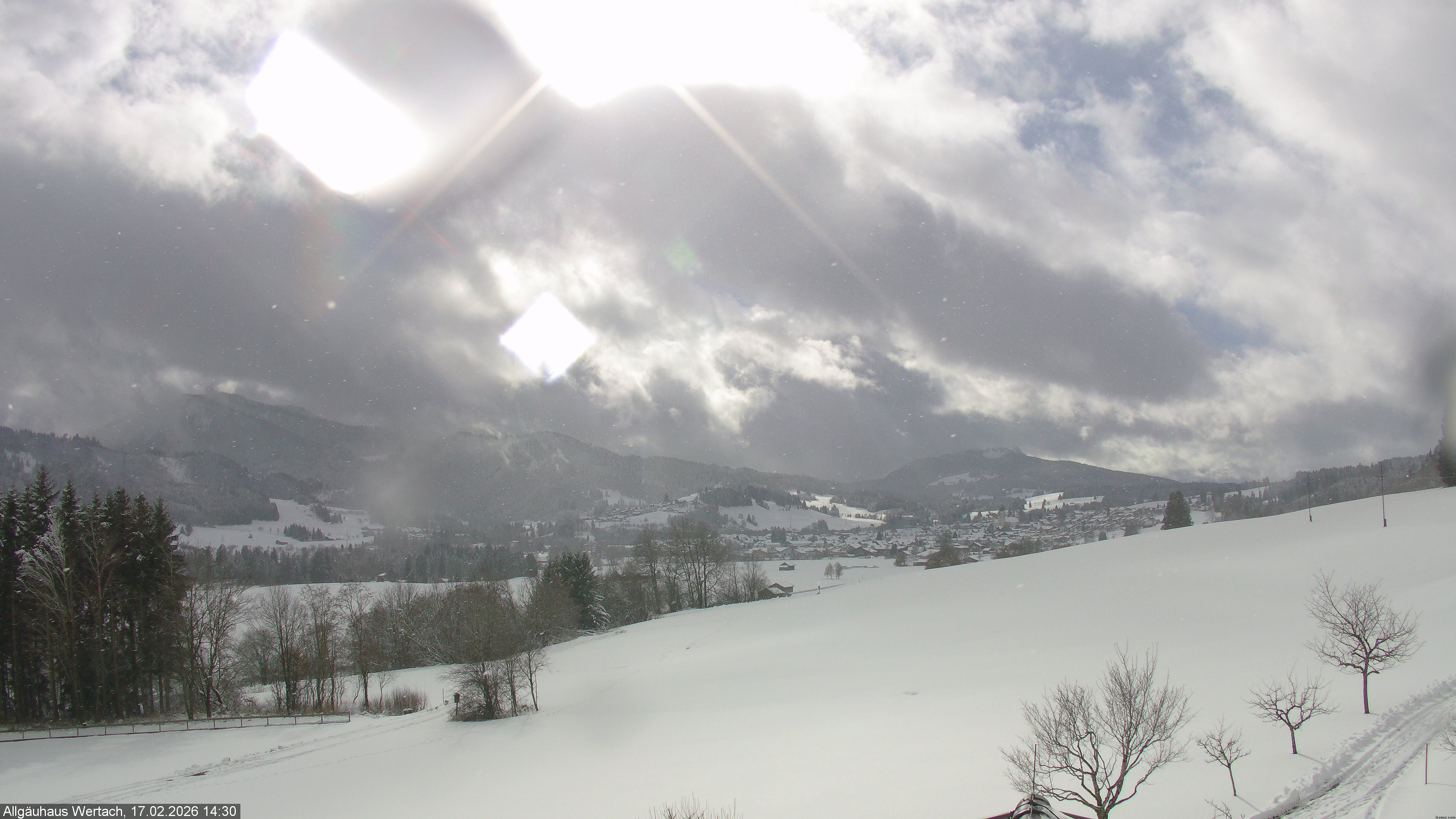 Archiv Foto Webcam Wertach - Allgäuhaus