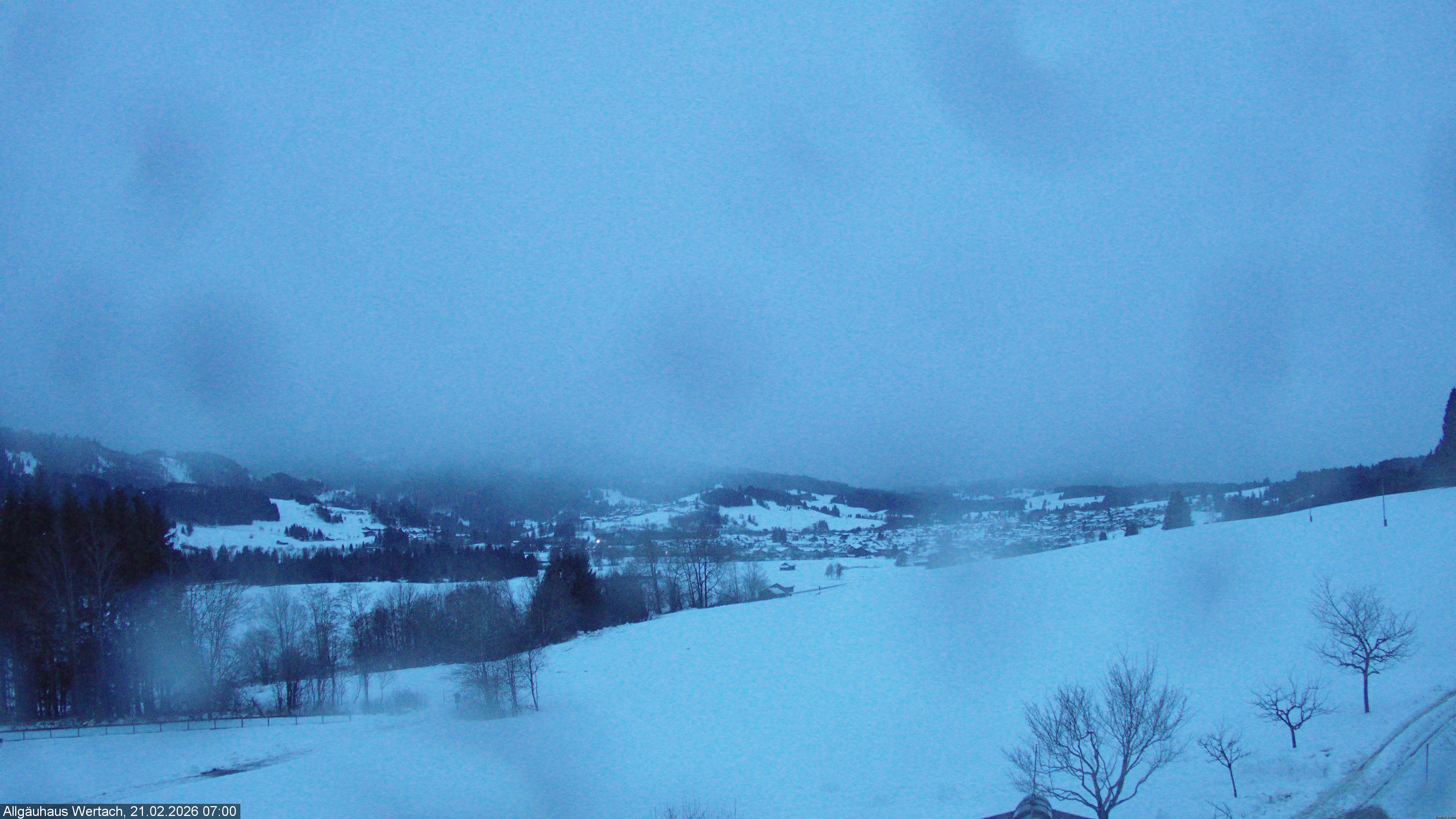 Archiv Foto Webcam Wertach - Allgäuhaus