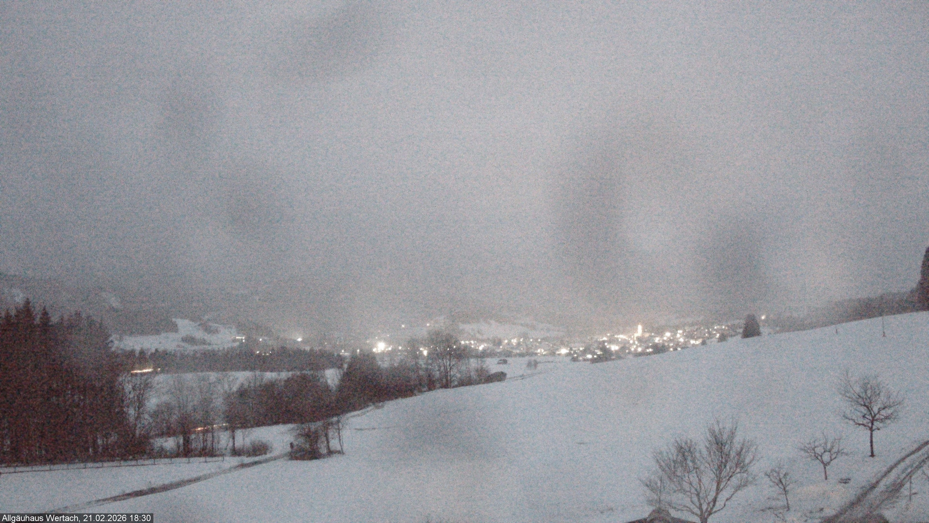 Archiv Foto Webcam Wertach - Allgäuhaus