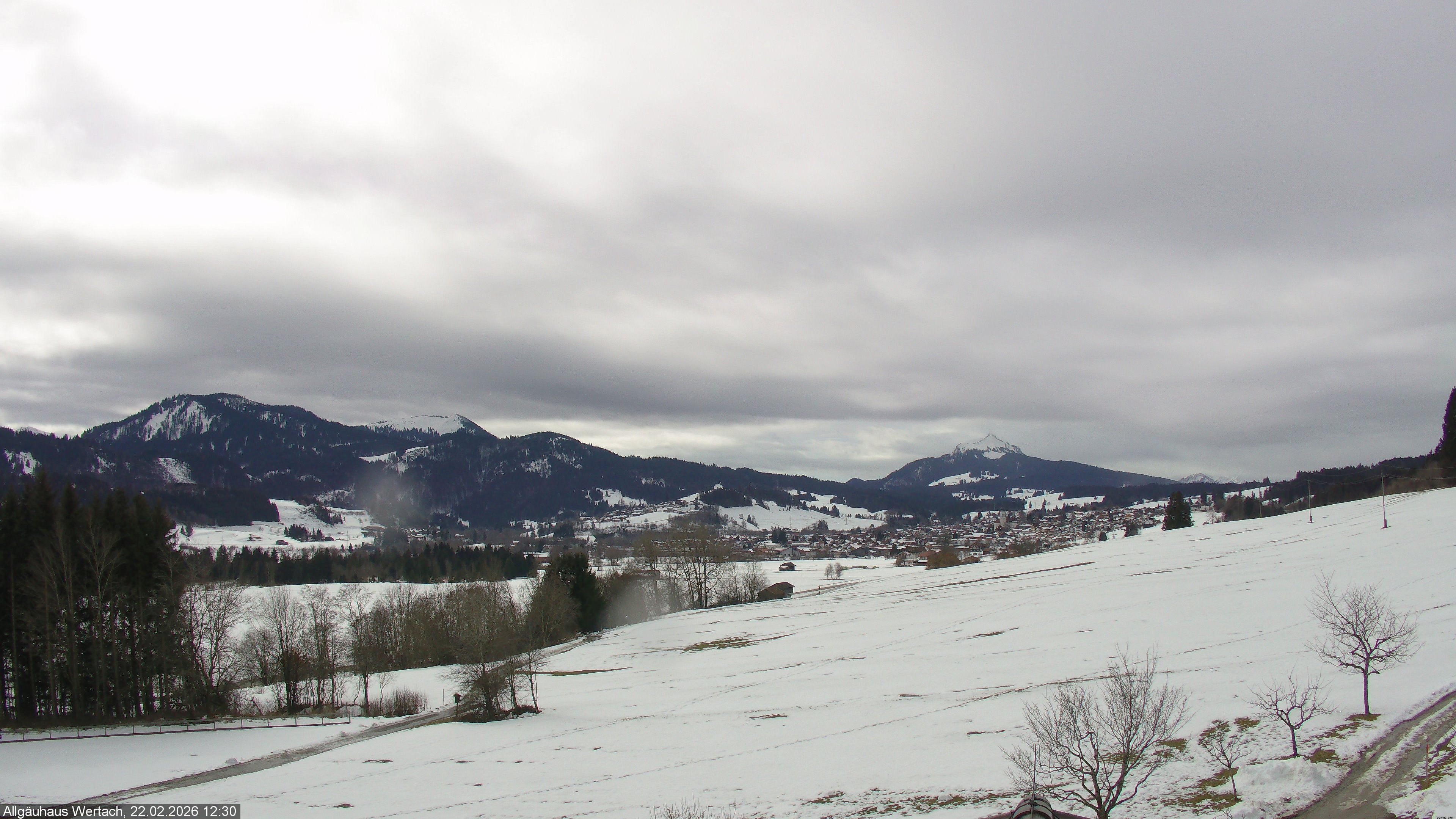 Archiv Foto Webcam Wertach - Allgäuhaus