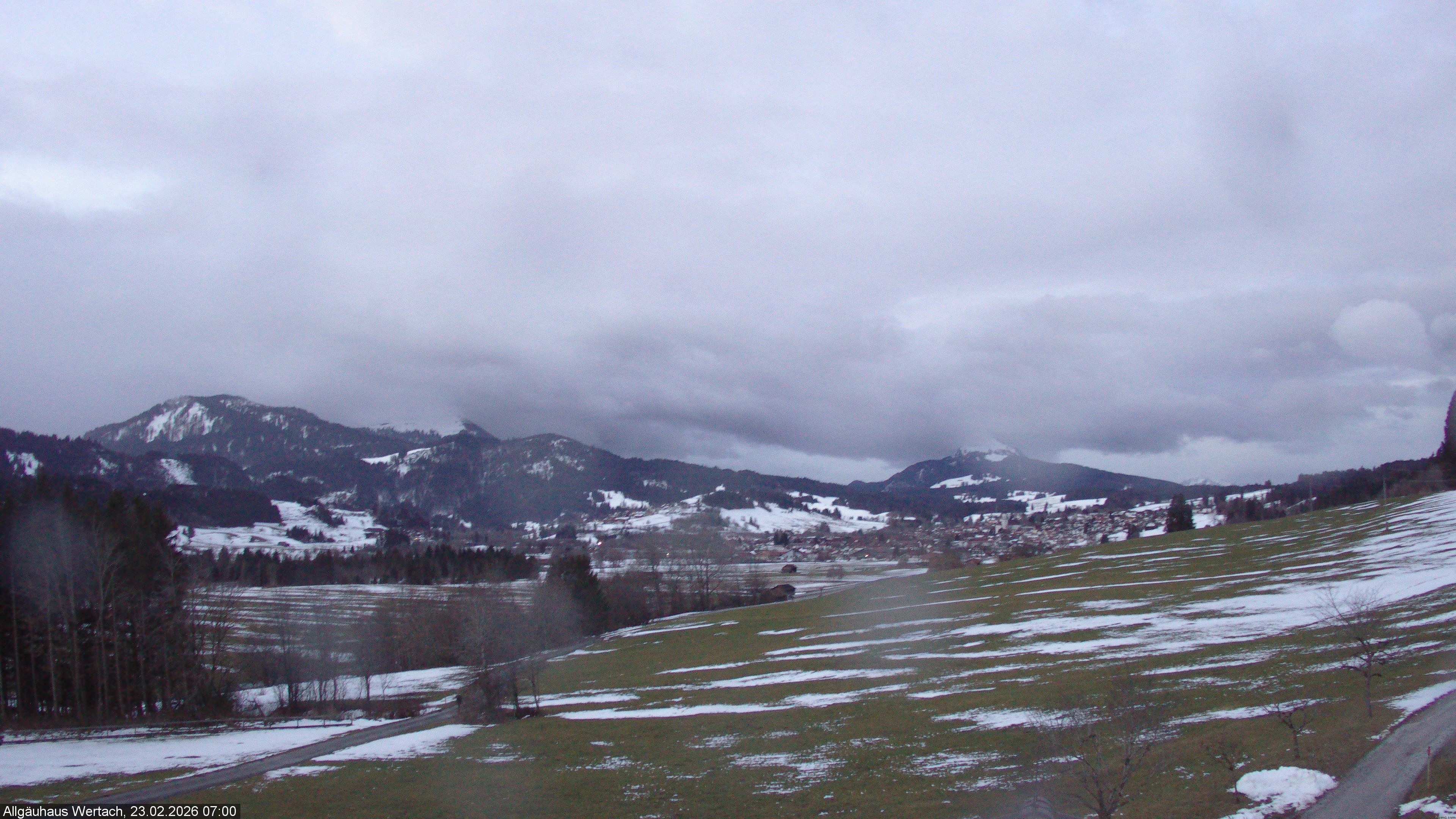 Archiv Foto Webcam Wertach - Allgäuhaus