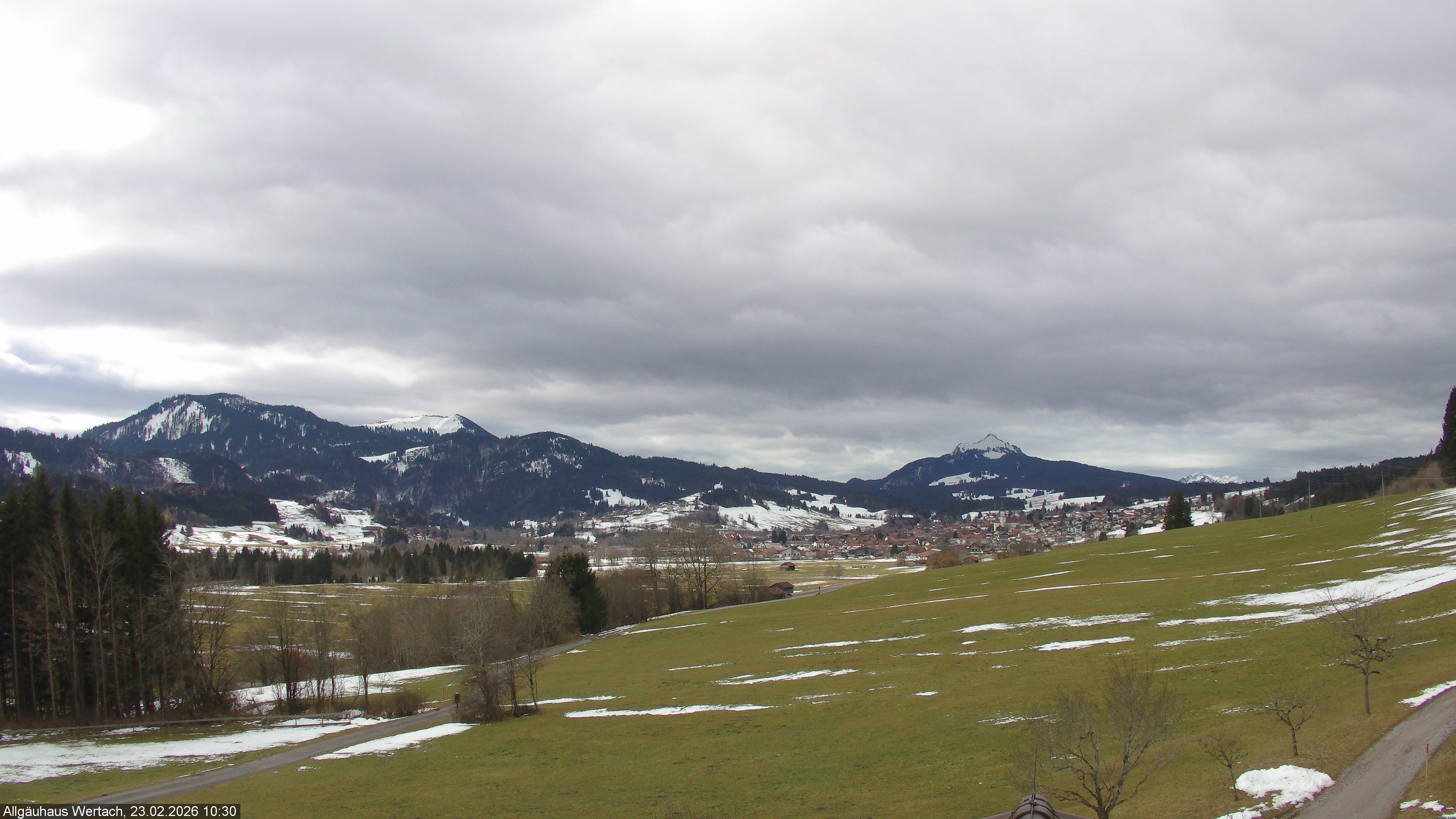 Archiv Foto Webcam Wertach - Allgäuhaus