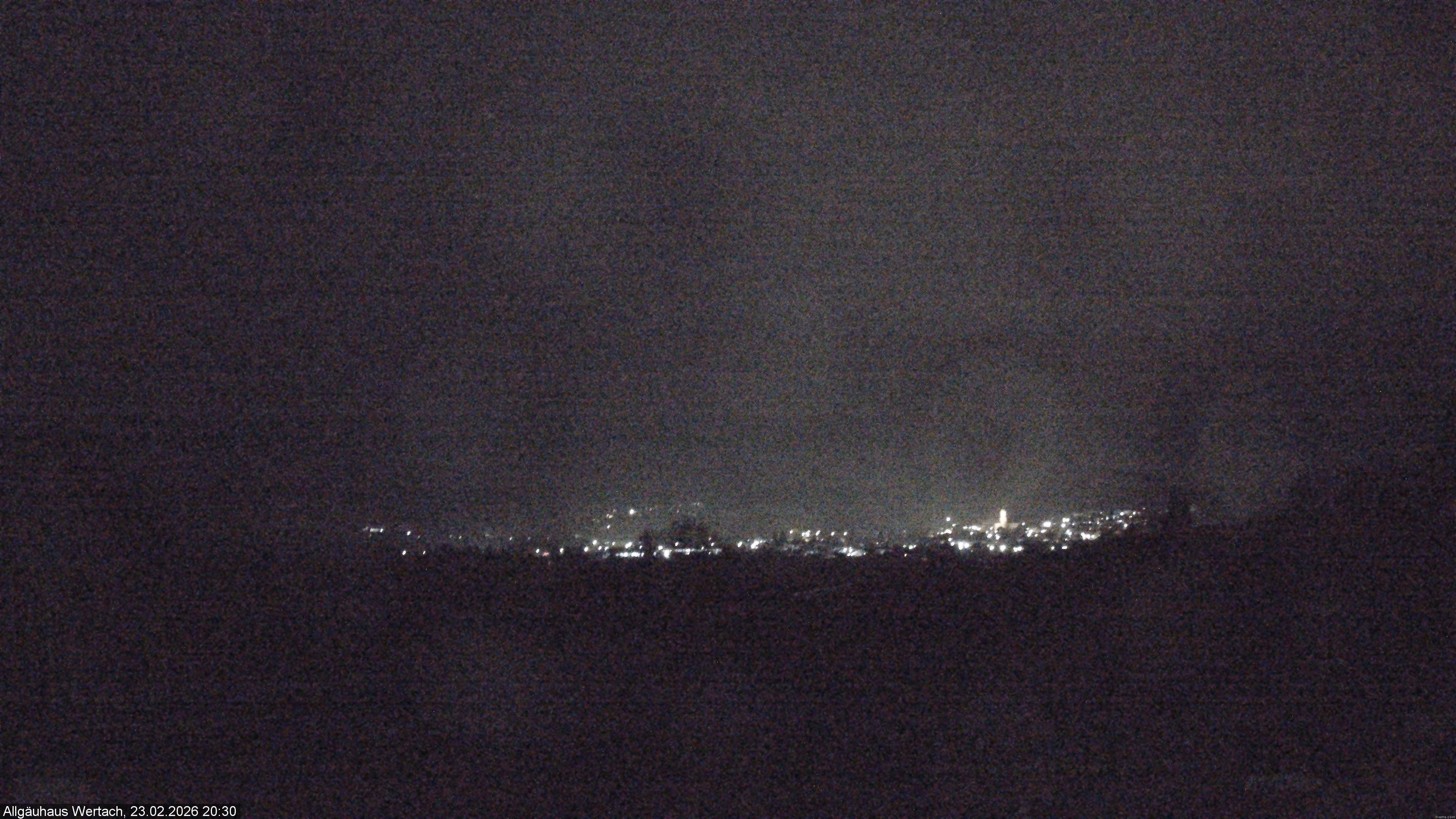 Archiv Foto Webcam Wertach - Allgäuhaus