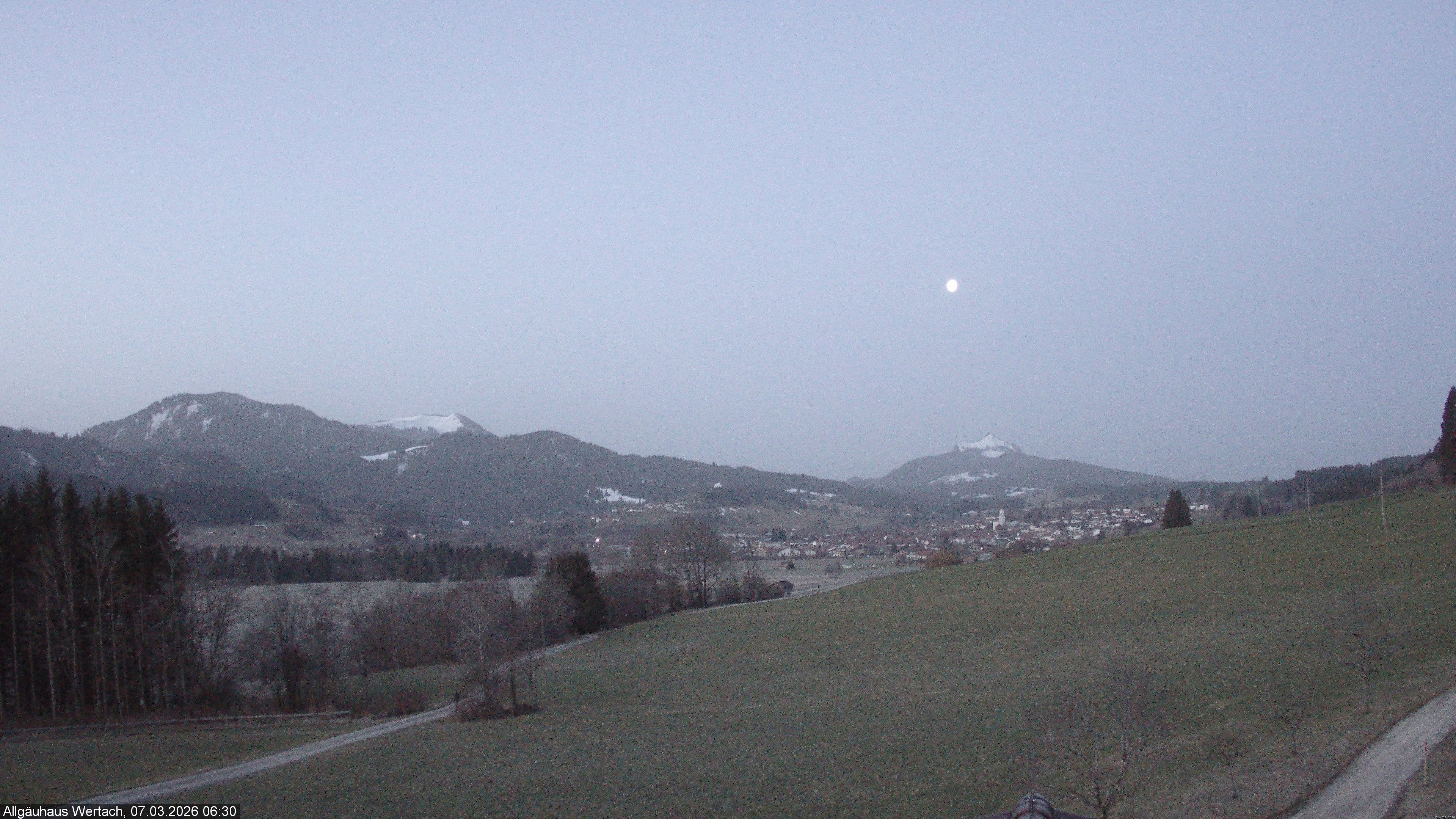 Archiv Foto Webcam Wertach - Allgäuhaus