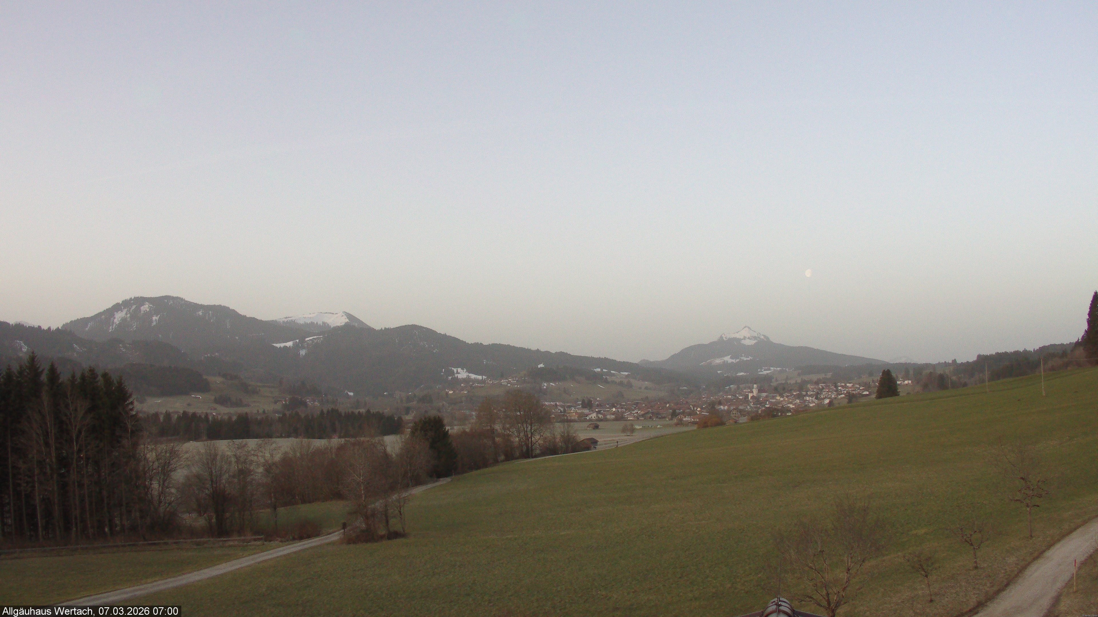 Archiv Foto Webcam Wertach - Allgäuhaus