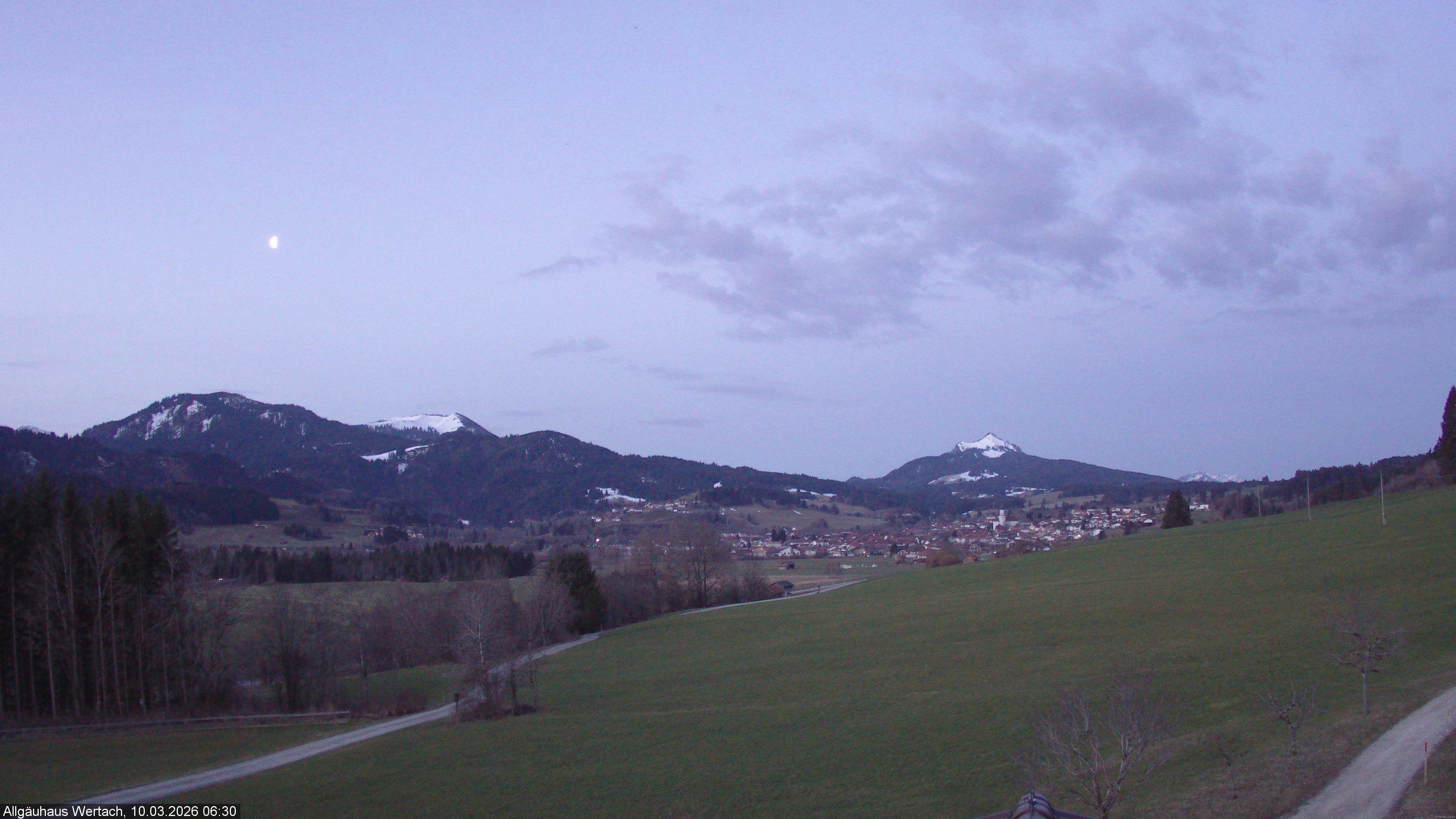 Archiv Foto Webcam Wertach - Allgäuhaus