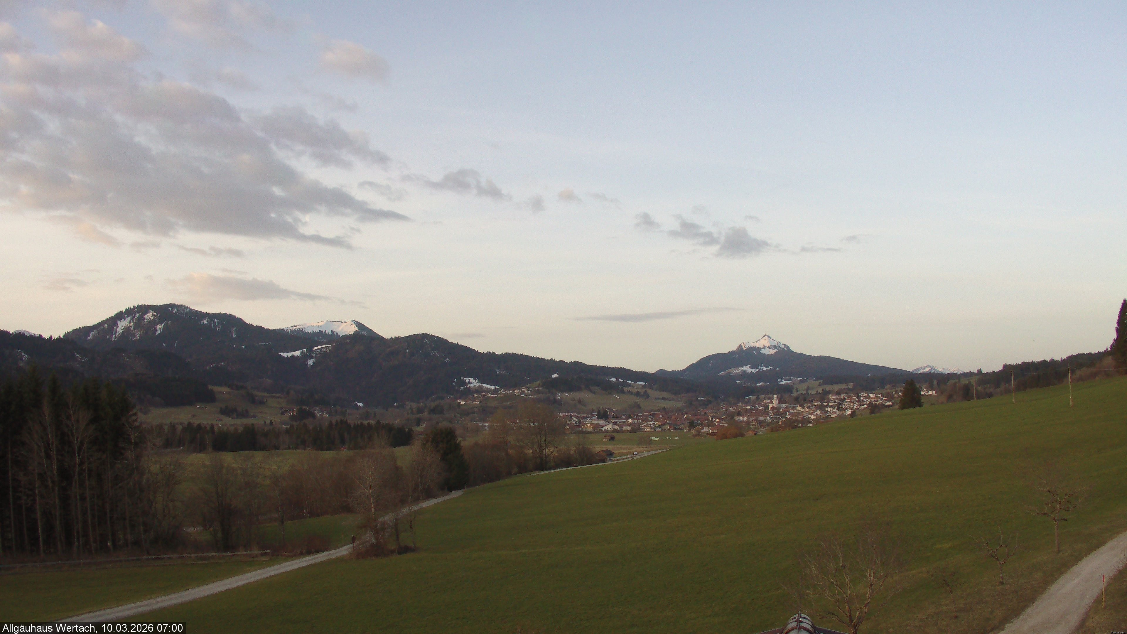 Archiv Foto Webcam Wertach - Allgäuhaus