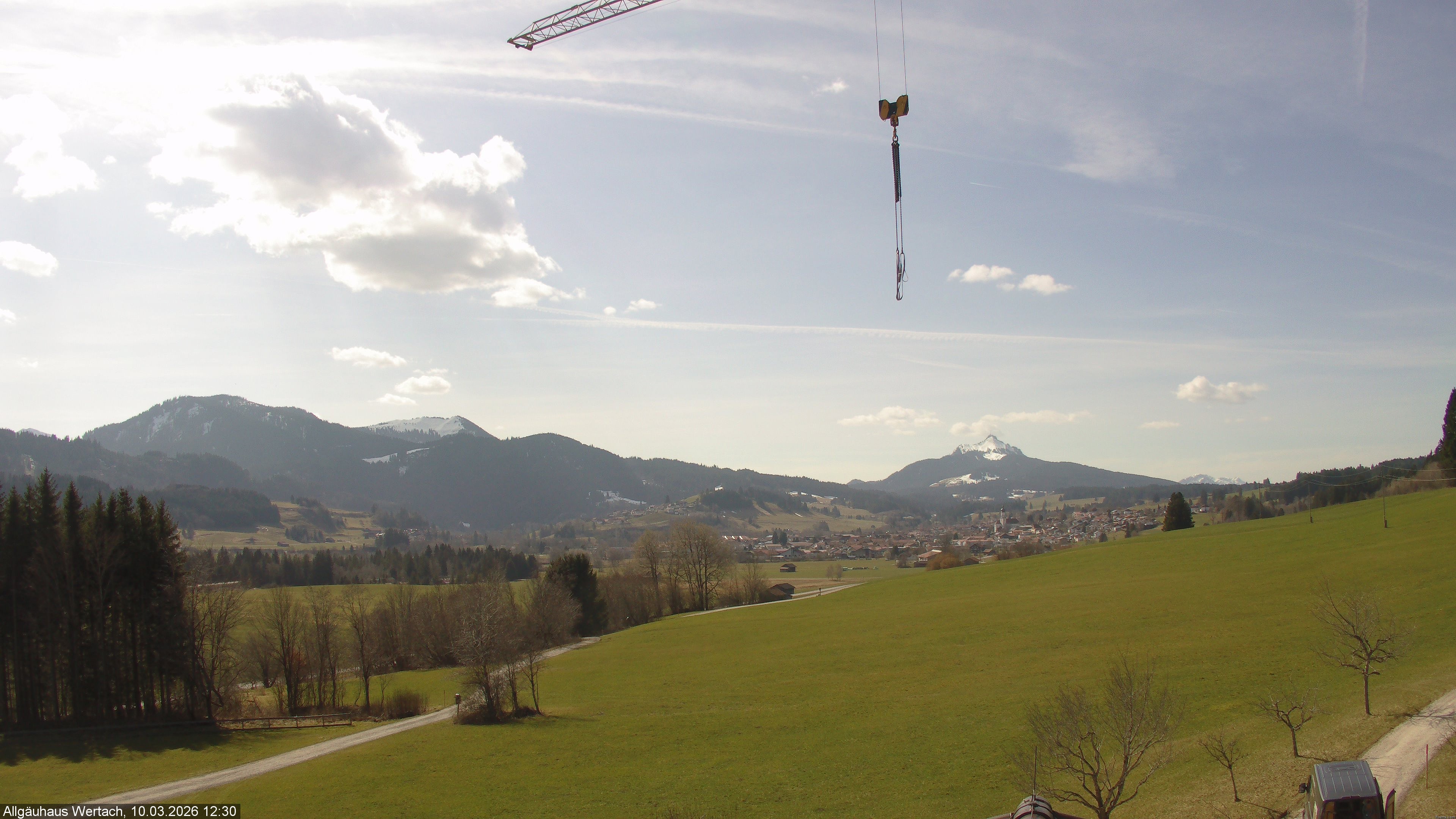 Archiv Foto Webcam Wertach - Allgäuhaus