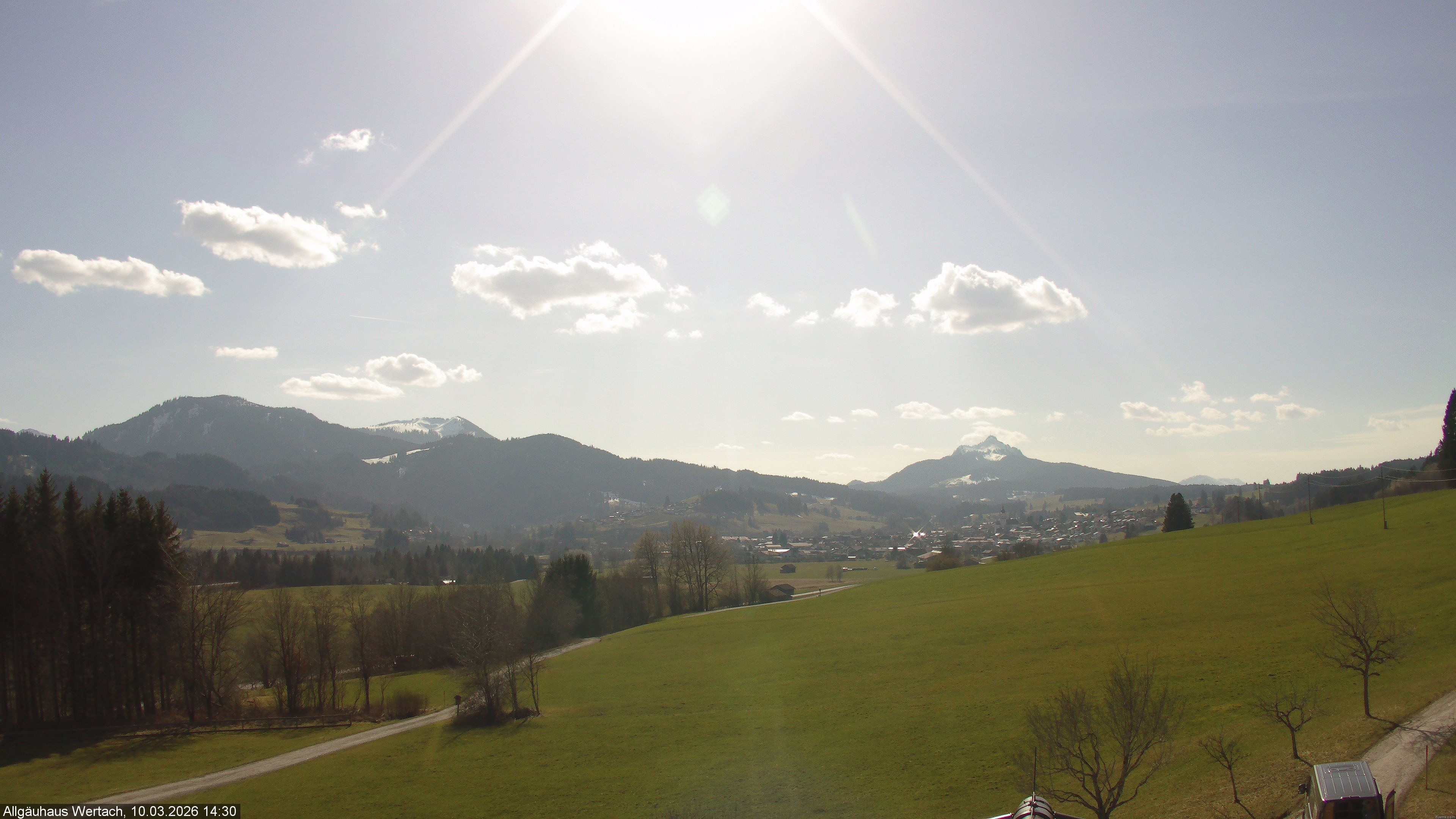 Archiv Foto Webcam Wertach - Allgäuhaus